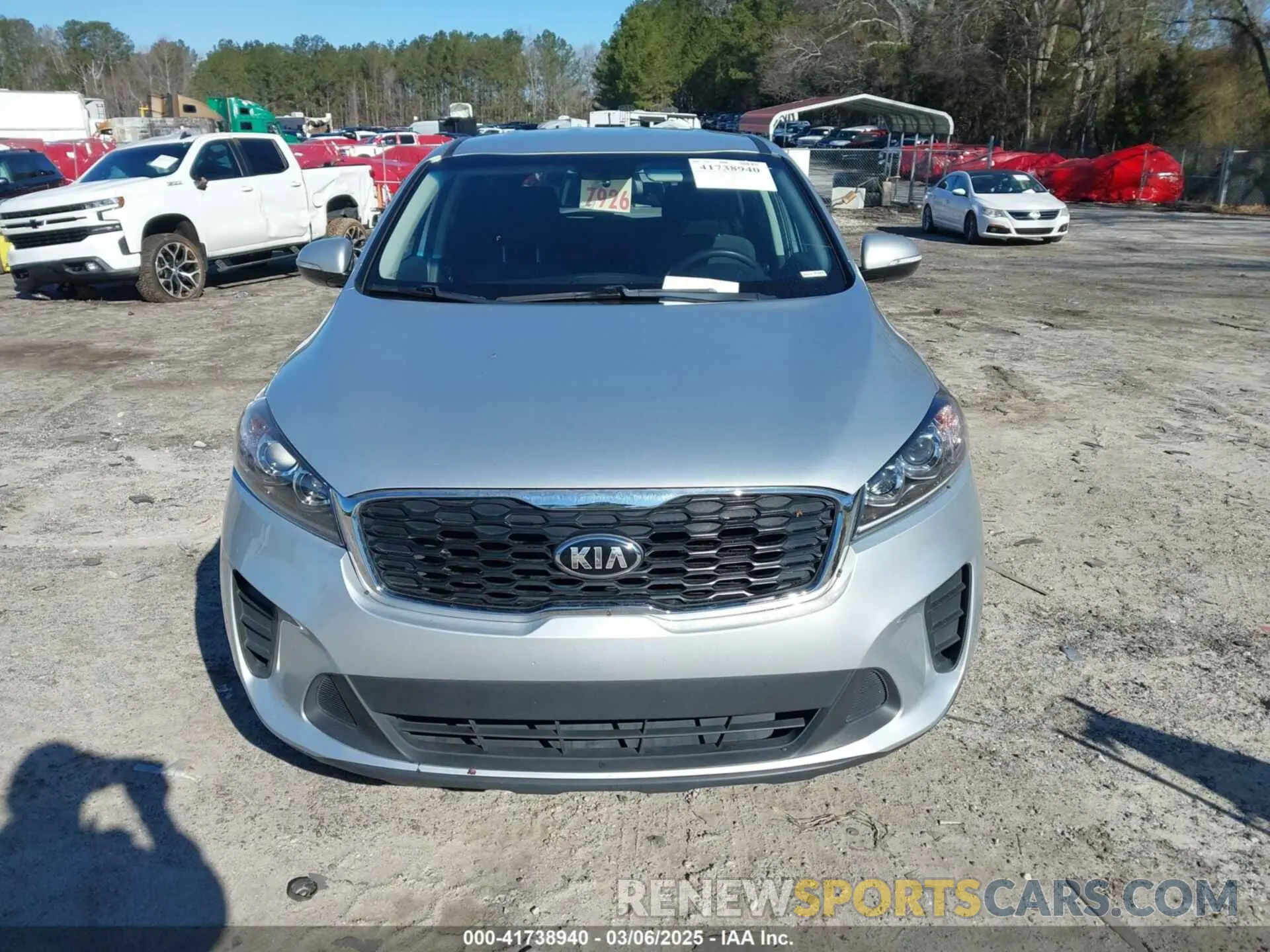 13 Photograph of a damaged car 5XYPG4A5XLG615763 KIA SORENTO 2020