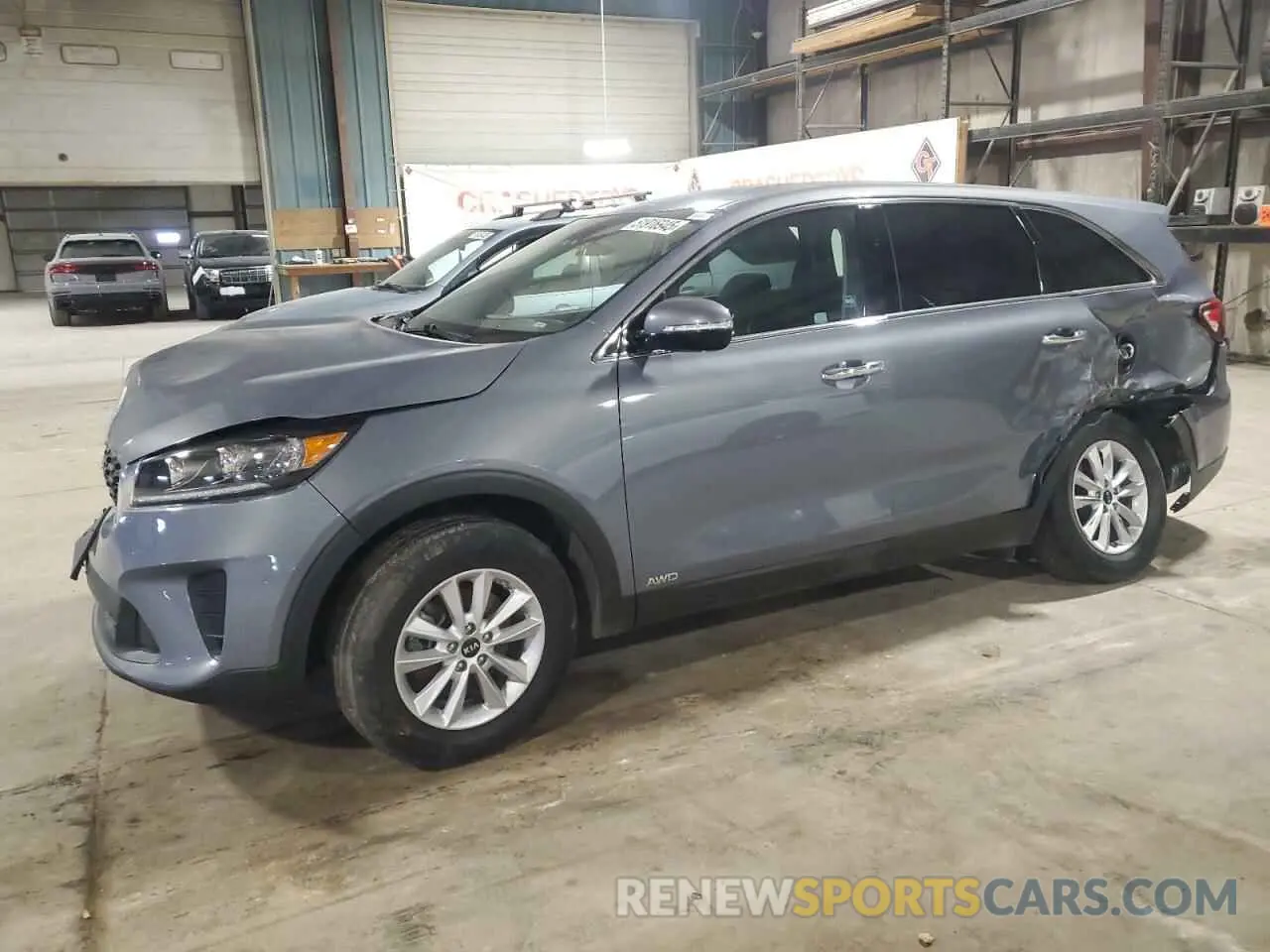 1 Фотография поврежденного автомобиля 5XYPGDA35LG631612 KIA SORENTO 2020