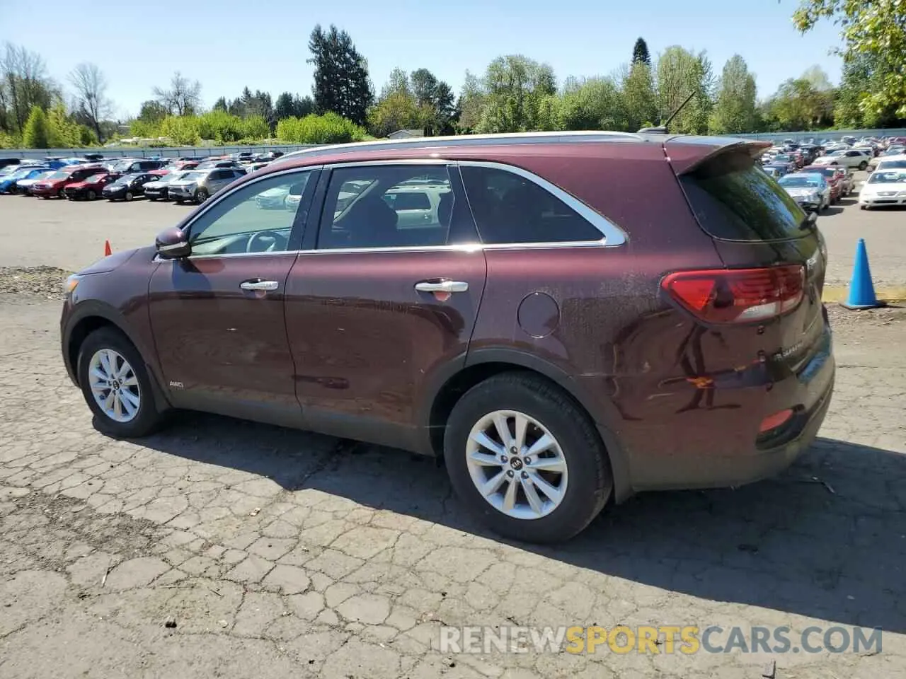 2 Photograph of a damaged car 5XYPGDA35LG648300 KIA SORENTO 2020