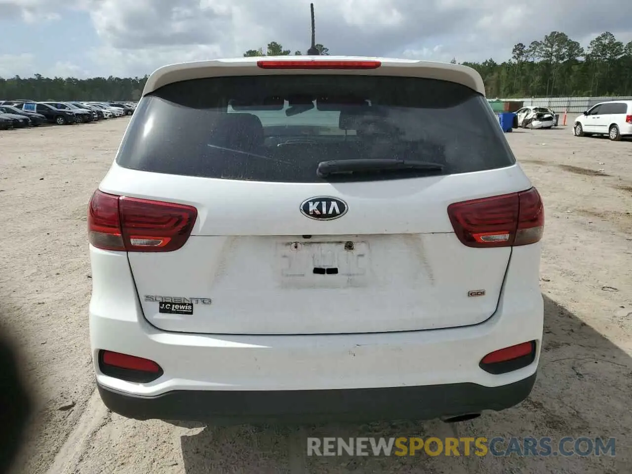 6 Фотография поврежденного автомобиля 5XYPGDA38LG642281 KIA SORENTO 2020