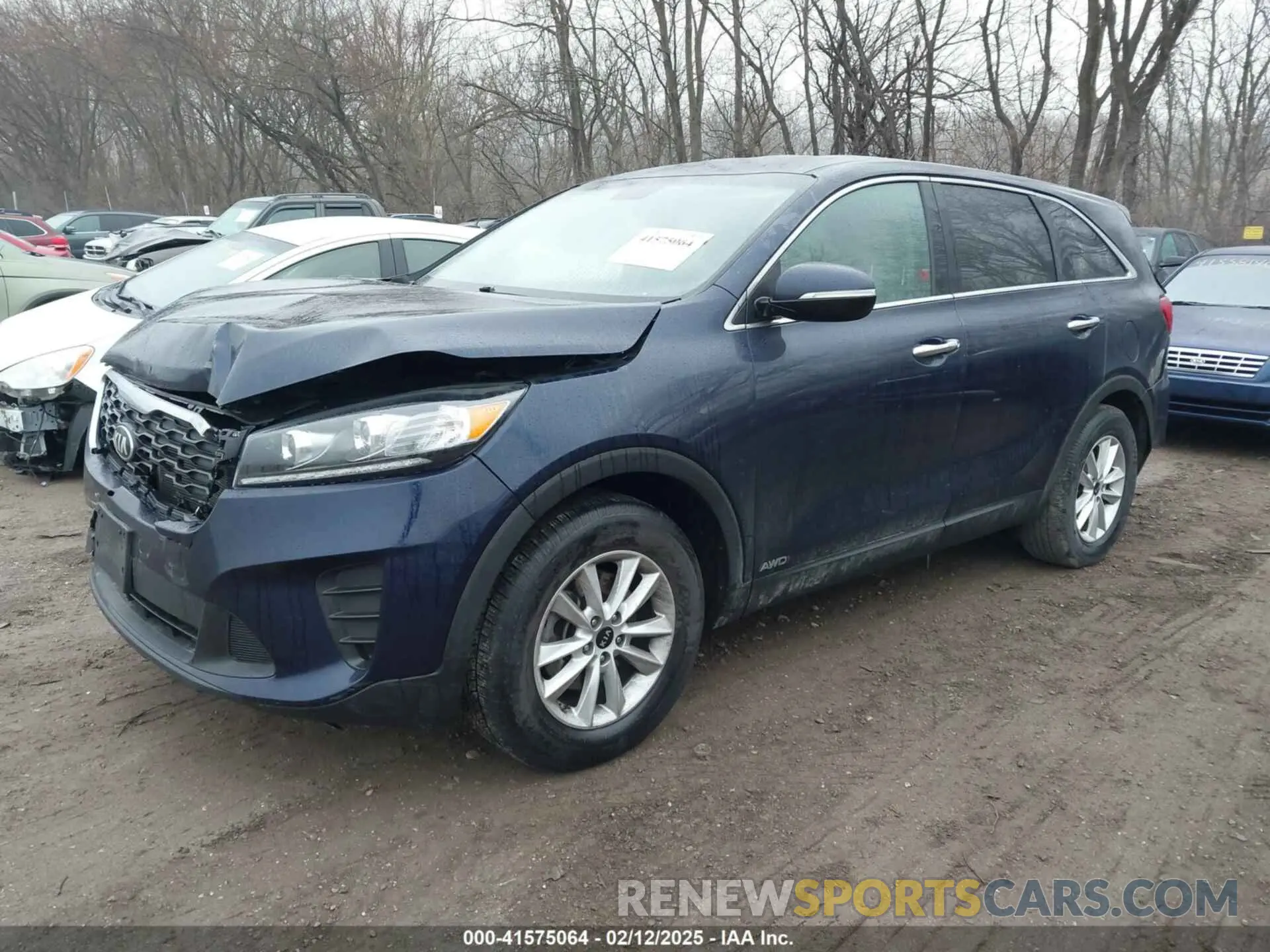 2 Photograph of a damaged car 5XYPGDA38LG679993 KIA SORENTO 2020