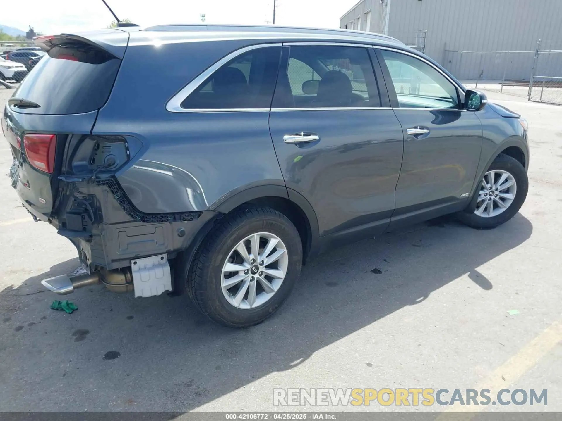 4 Фотография поврежденного автомобиля 5XYPGDA3XLG664122 KIA SORENTO 2020