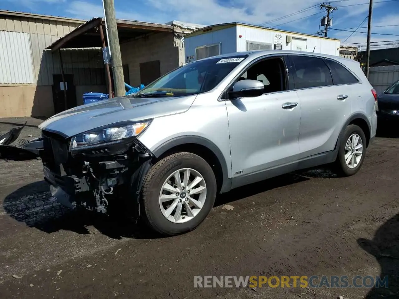 1 Photograph of a damaged car 5XYPGDA52LG618026 KIA SORENTO 2020
