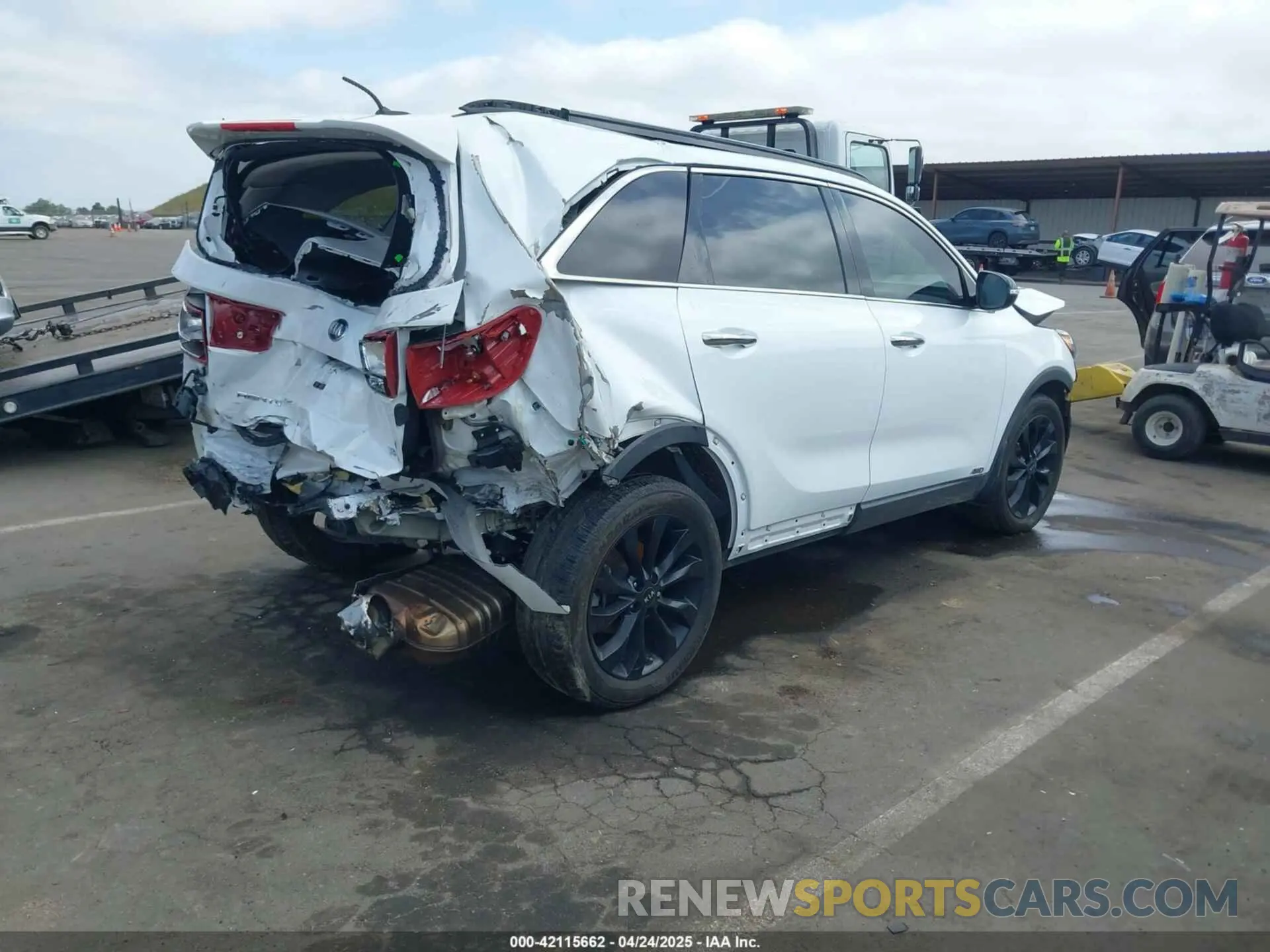 4 Фотография поврежденного автомобиля 5XYPGDA55LG696963 KIA SORENTO 2020