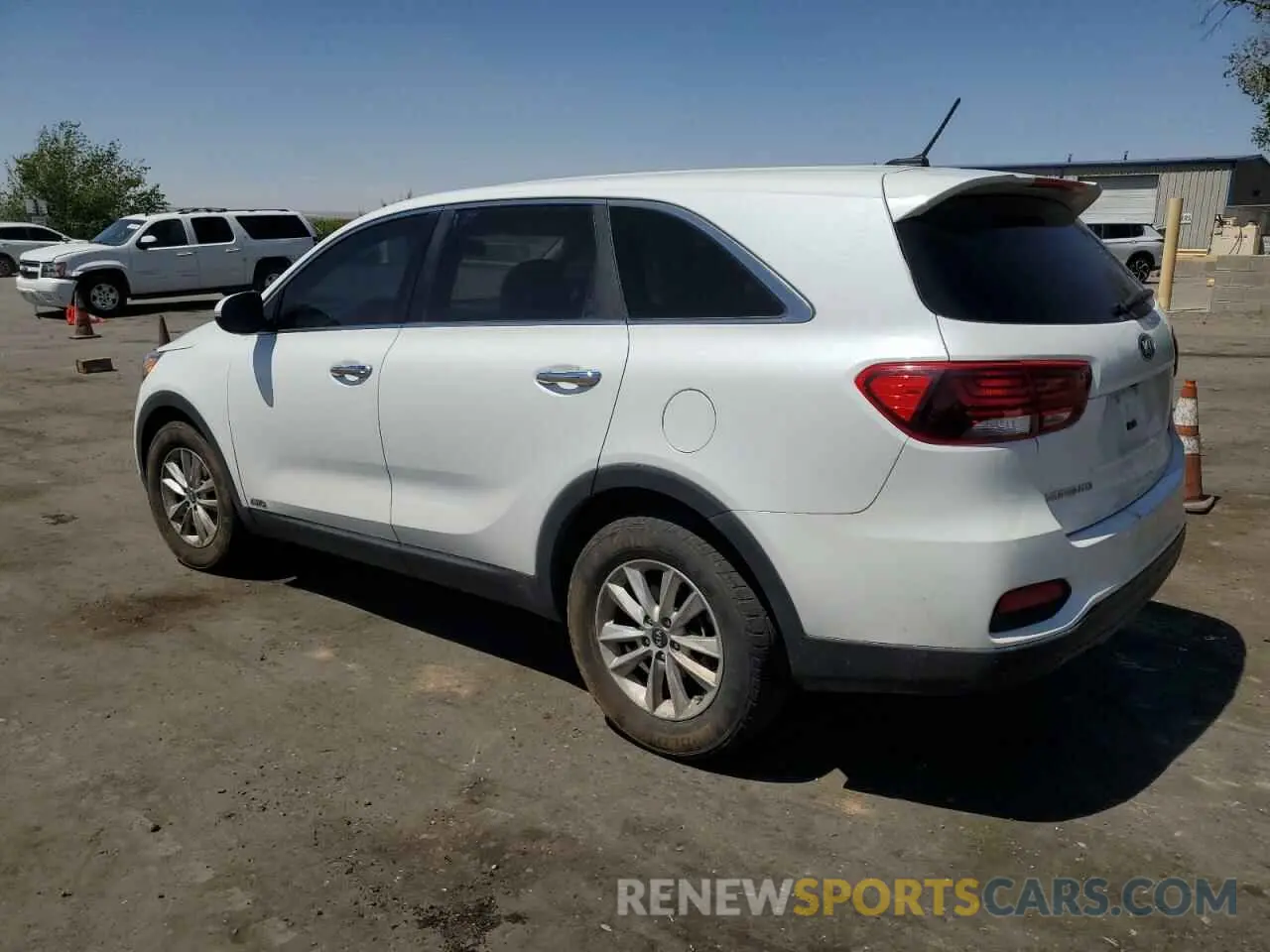 2 Photograph of a damaged car 5XYPGDA59LG619478 KIA SORENTO 2020