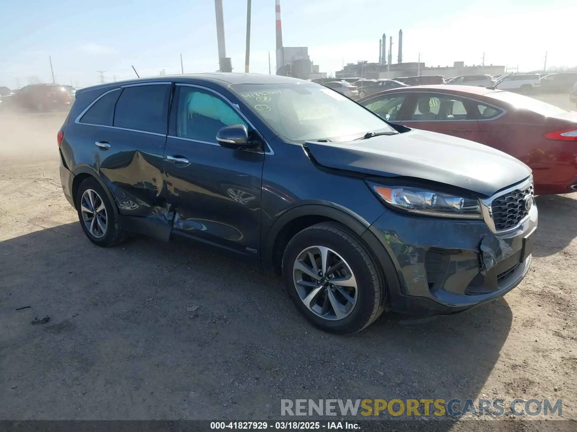 1 Photograph of a damaged car 5XYPGDA59LG683343 KIA SORENTO 2020