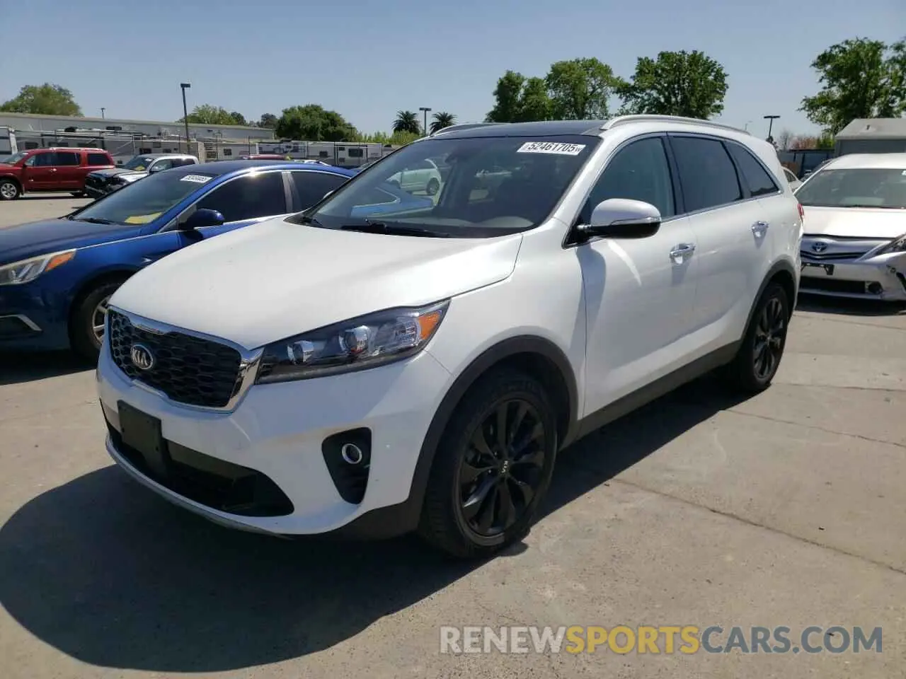 1 Фотография поврежденного автомобиля 5XYPH4A50LG702777 KIA SORENTO 2020