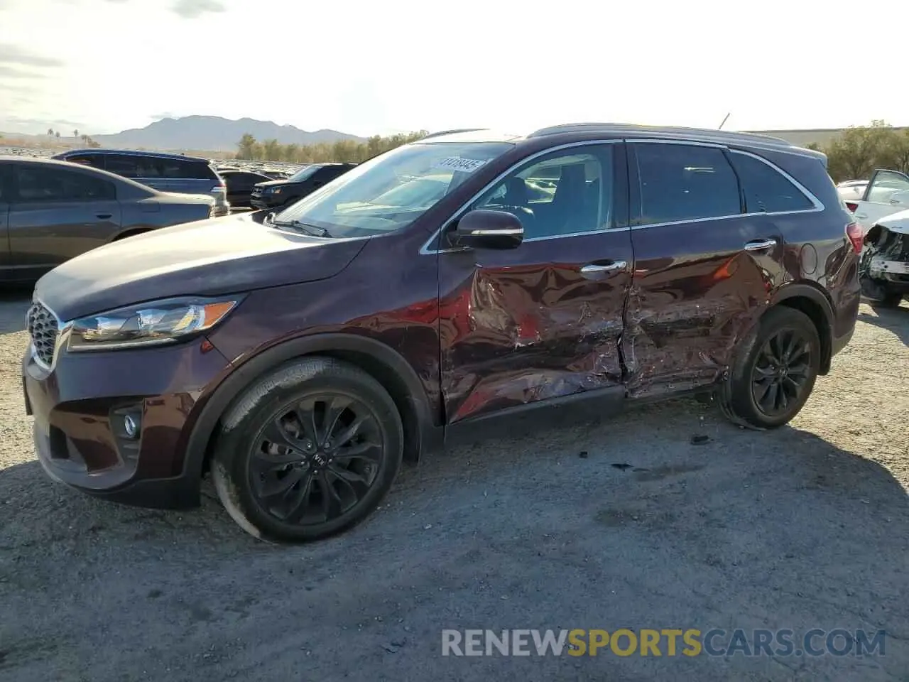 1 Photograph of a damaged car 5XYPH4A5XLG689309 KIA SORENTO 2020