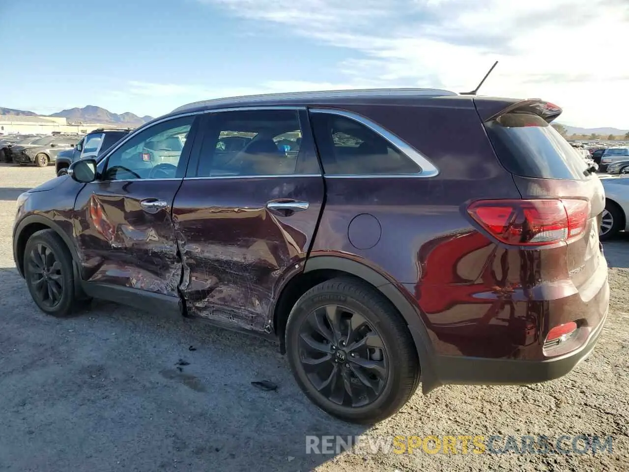 2 Photograph of a damaged car 5XYPH4A5XLG689309 KIA SORENTO 2020