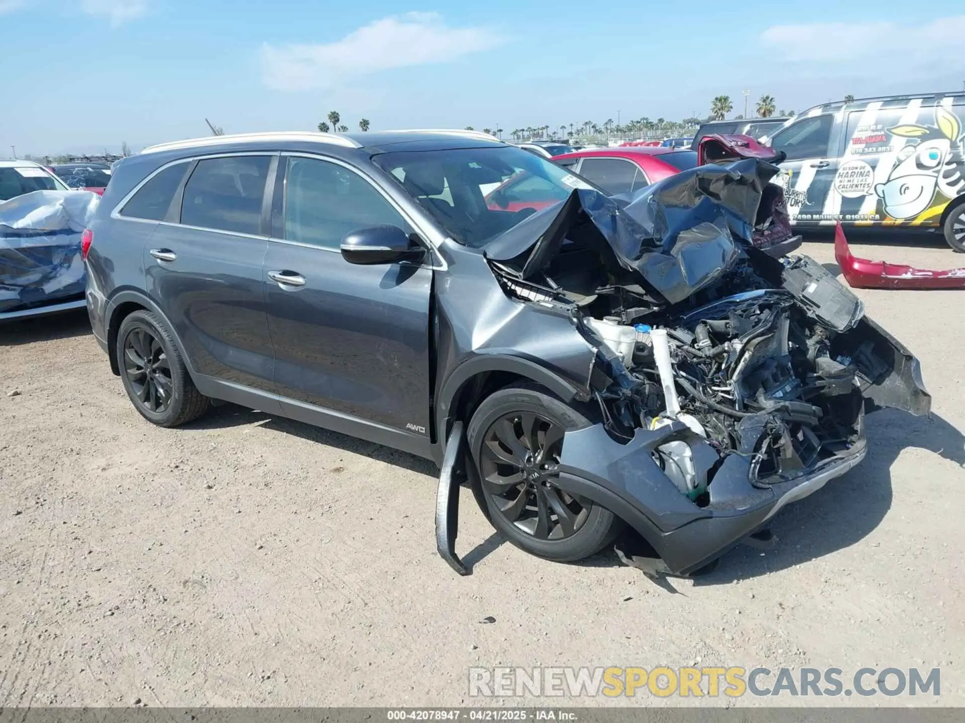 1 Фотография поврежденного автомобиля 5XYPHDA52LG710671 KIA SORENTO 2020