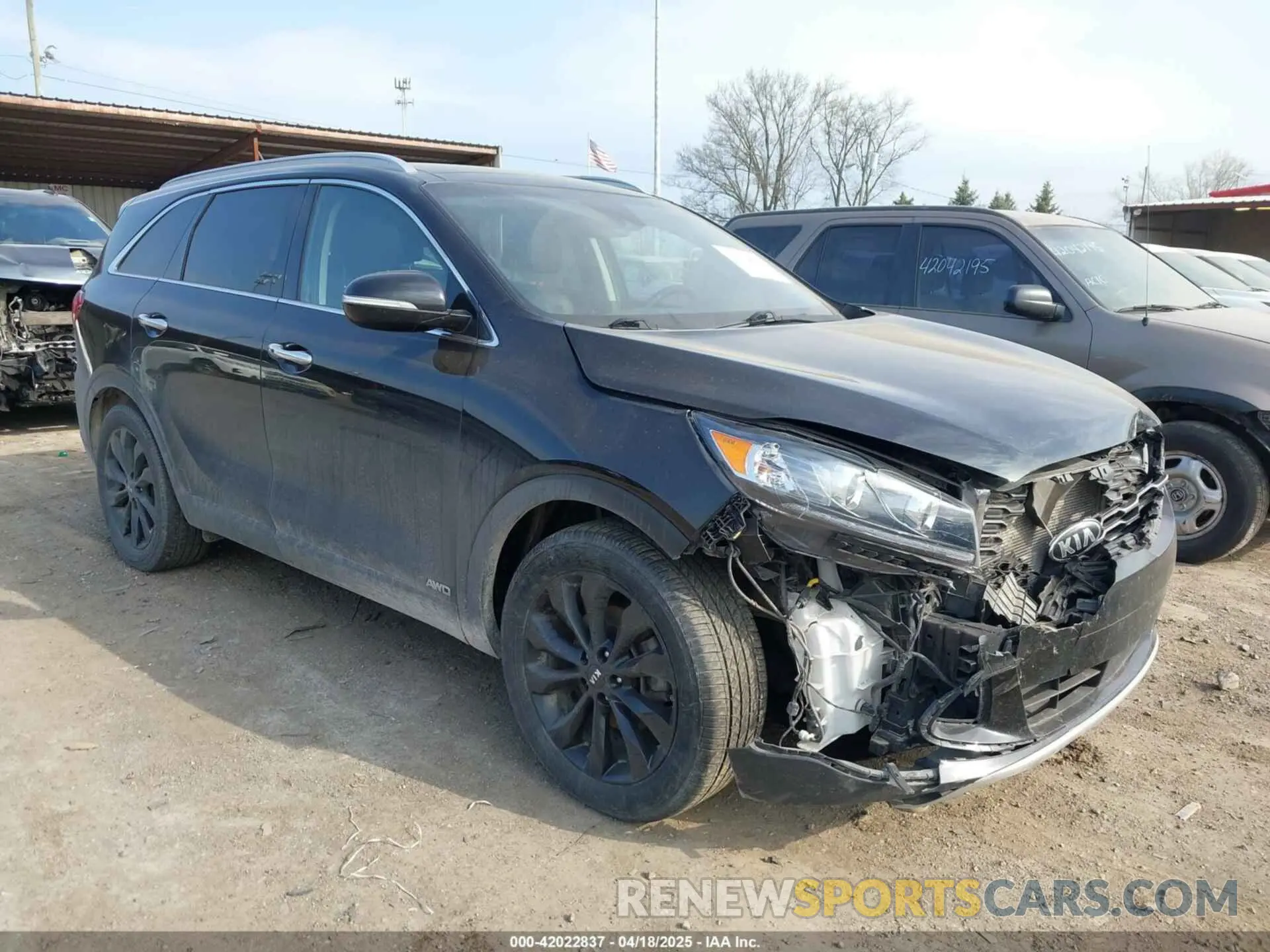 1 Photograph of a damaged car 5XYPHDA58LG708648 KIA SORENTO 2020