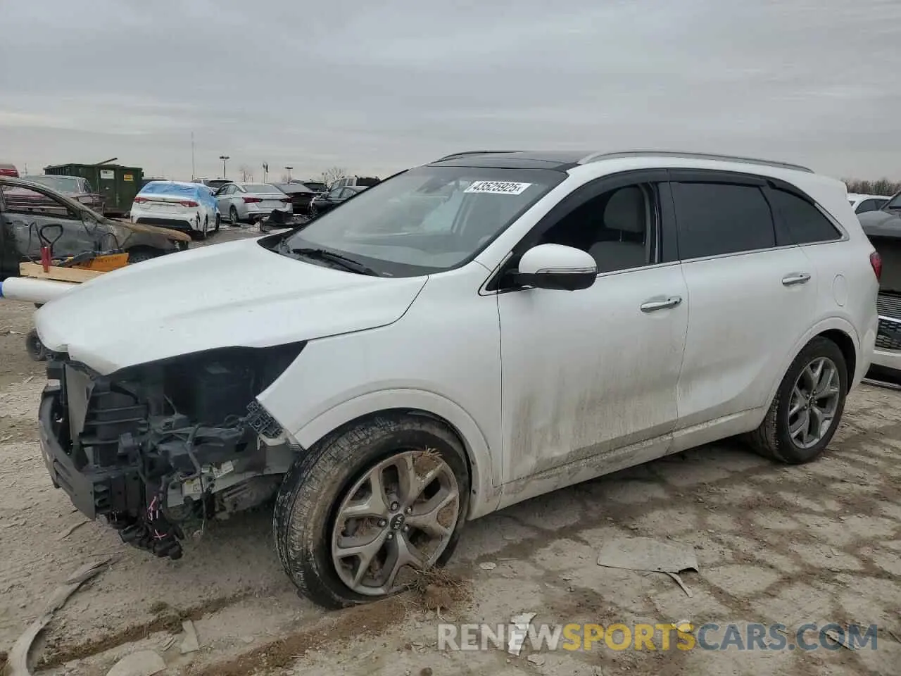 1 Photograph of a damaged car 5XYPK4A51LG670018 KIA SORENTO 2020