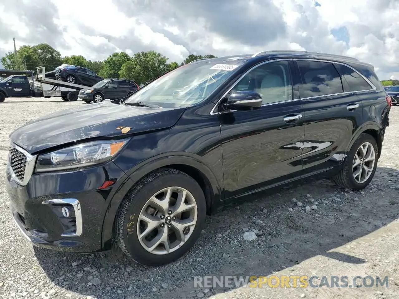 1 Фотография поврежденного автомобиля 5XYPK4A58LG669917 KIA SORENTO 2020