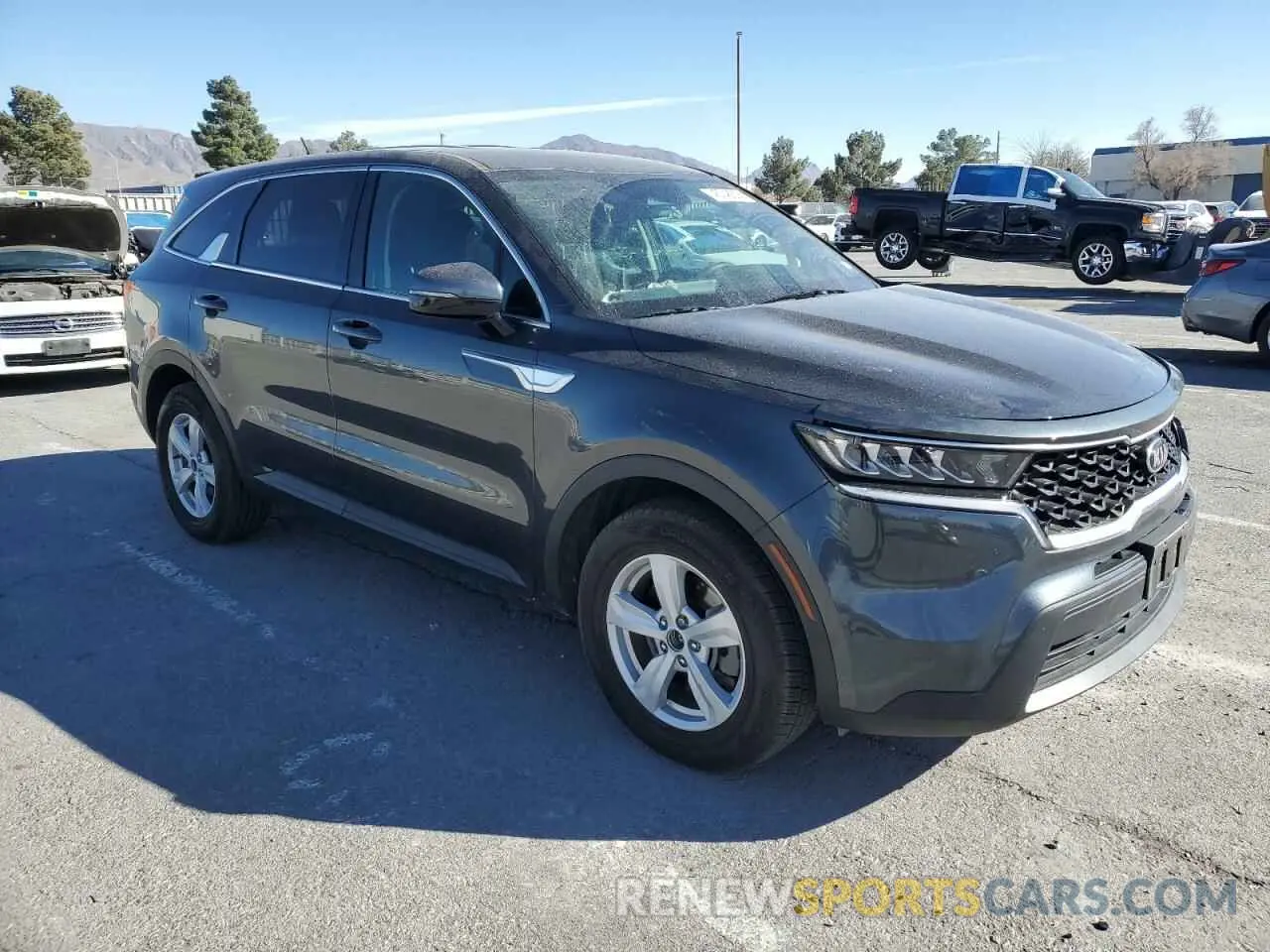 4 Фотография поврежденного автомобиля 5XYRG4LC0MG055709 KIA SORENTO 2021
