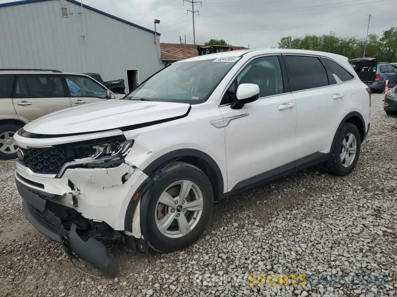 1 Photograph of a damaged car 5XYRG4LC1MG003361 KIA SORENTO 2021