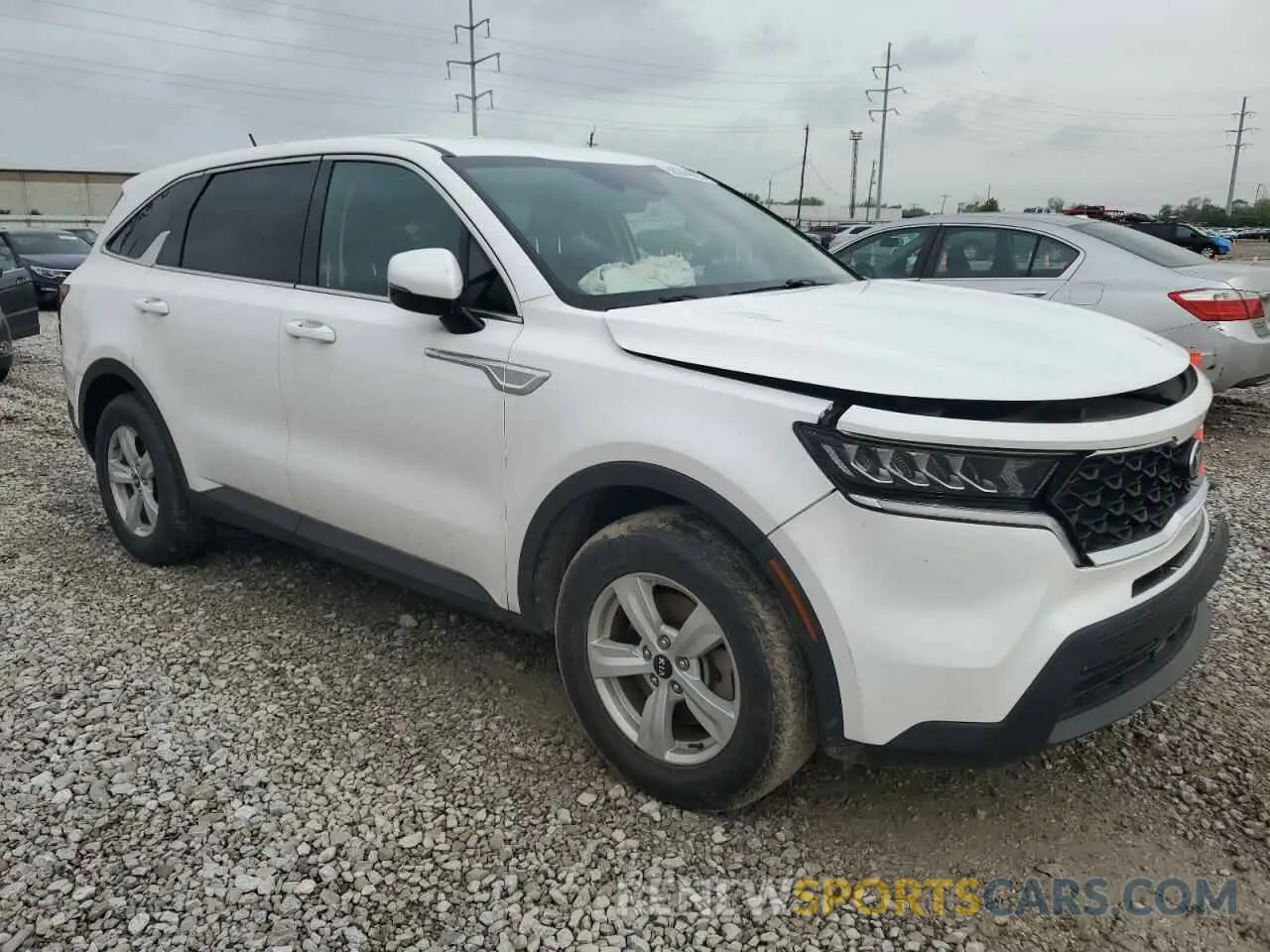 4 Photograph of a damaged car 5XYRG4LC1MG003361 KIA SORENTO 2021