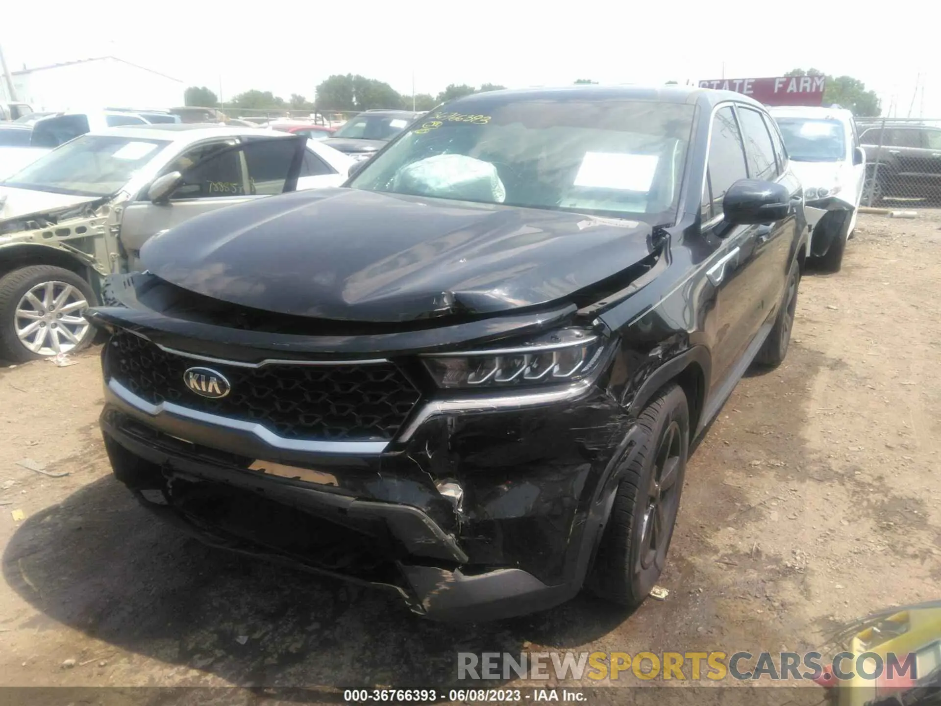 6 Photograph of a damaged car 5XYRG4LC2MG001330 KIA SORENTO 2021