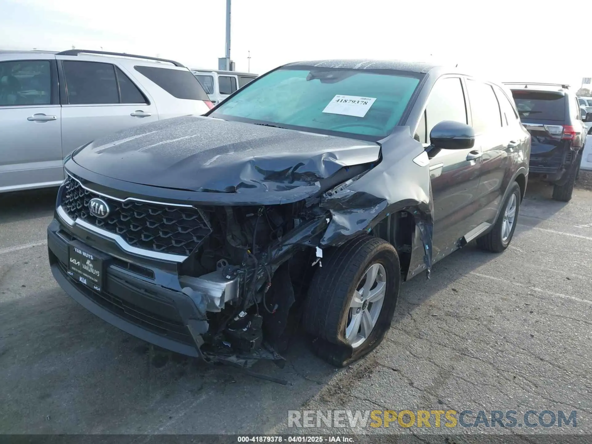 2 Photograph of a damaged car 5XYRG4LC2MG044534 KIA SORENTO 2021