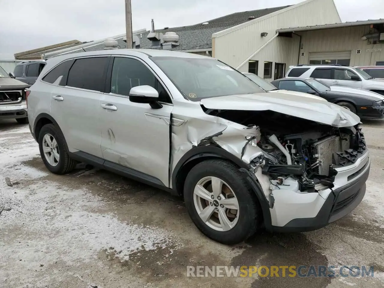 4 Photograph of a damaged car 5XYRG4LC4MG017383 KIA SORENTO 2021