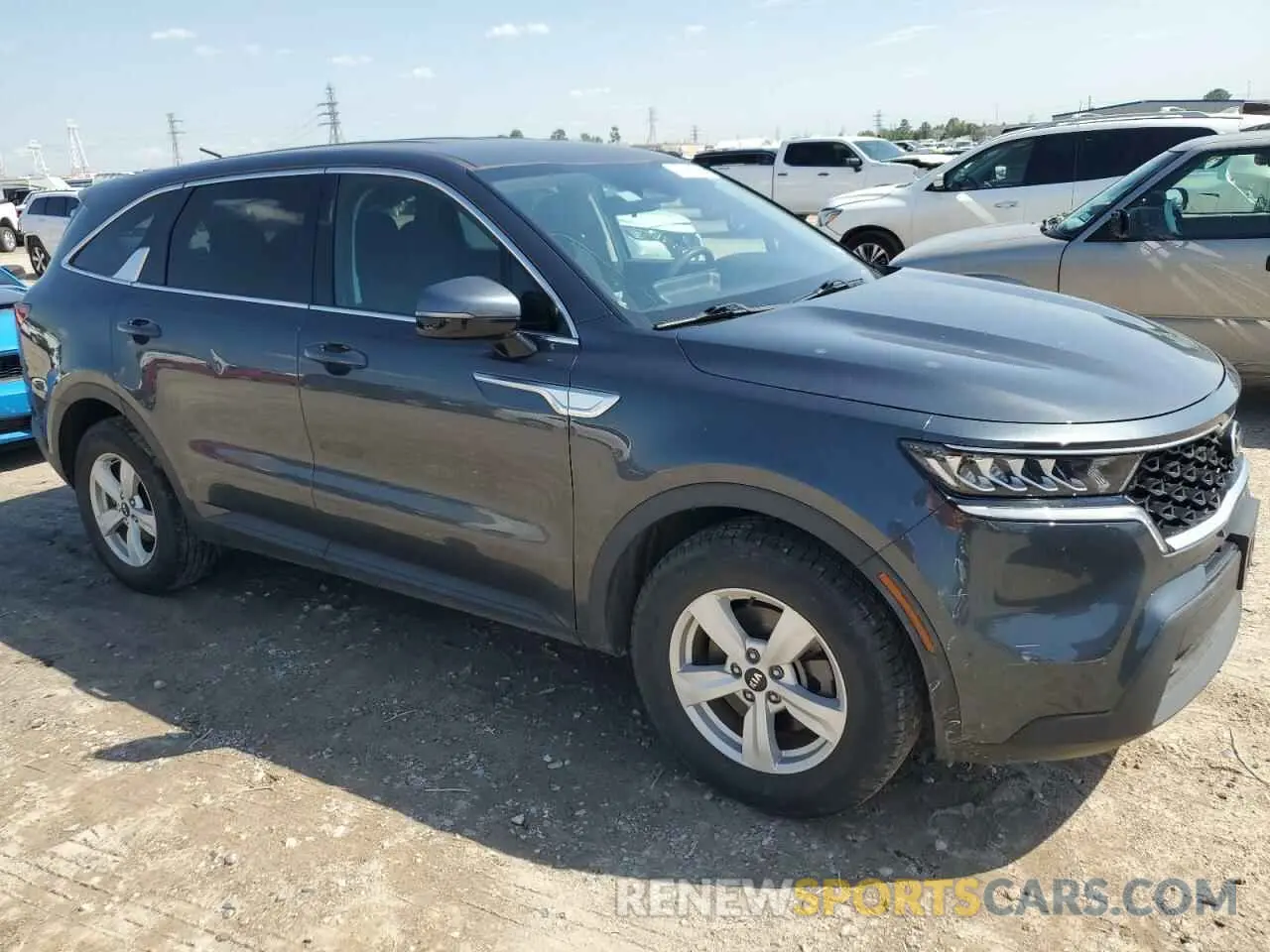 4 Фотография поврежденного автомобиля 5XYRG4LC4MG068446 KIA SORENTO 2021
