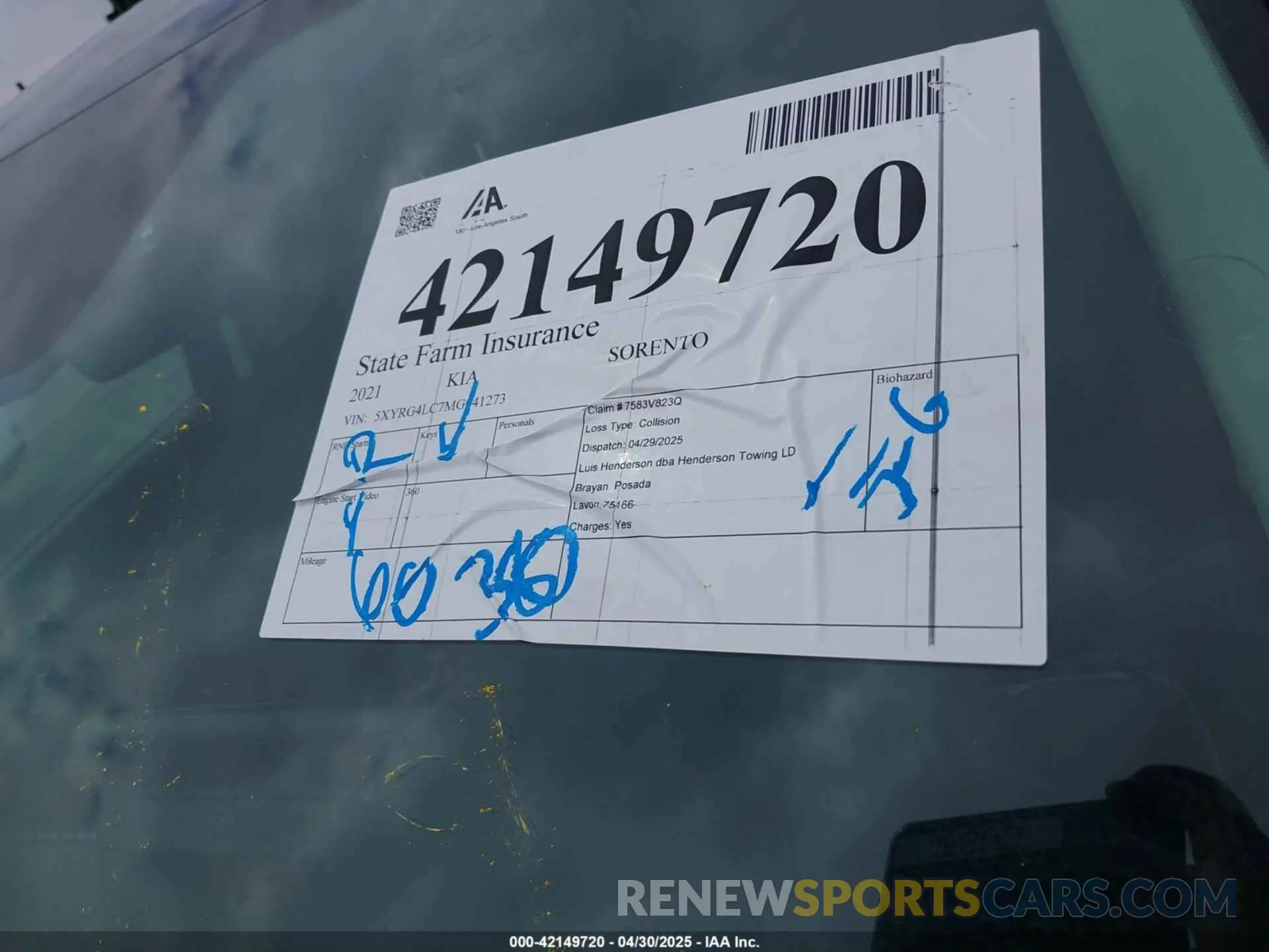 17 Фотография поврежденного автомобиля 5XYRG4LC7MG041273 KIA SORENTO 2021