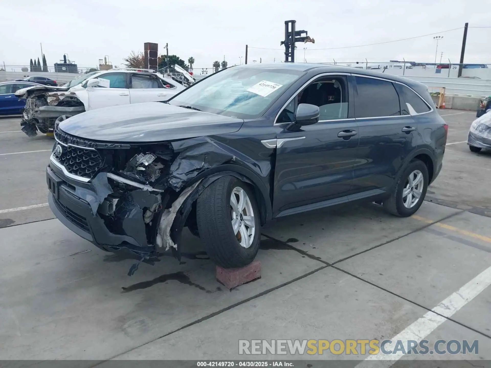 2 Фотография поврежденного автомобиля 5XYRG4LC7MG041273 KIA SORENTO 2021