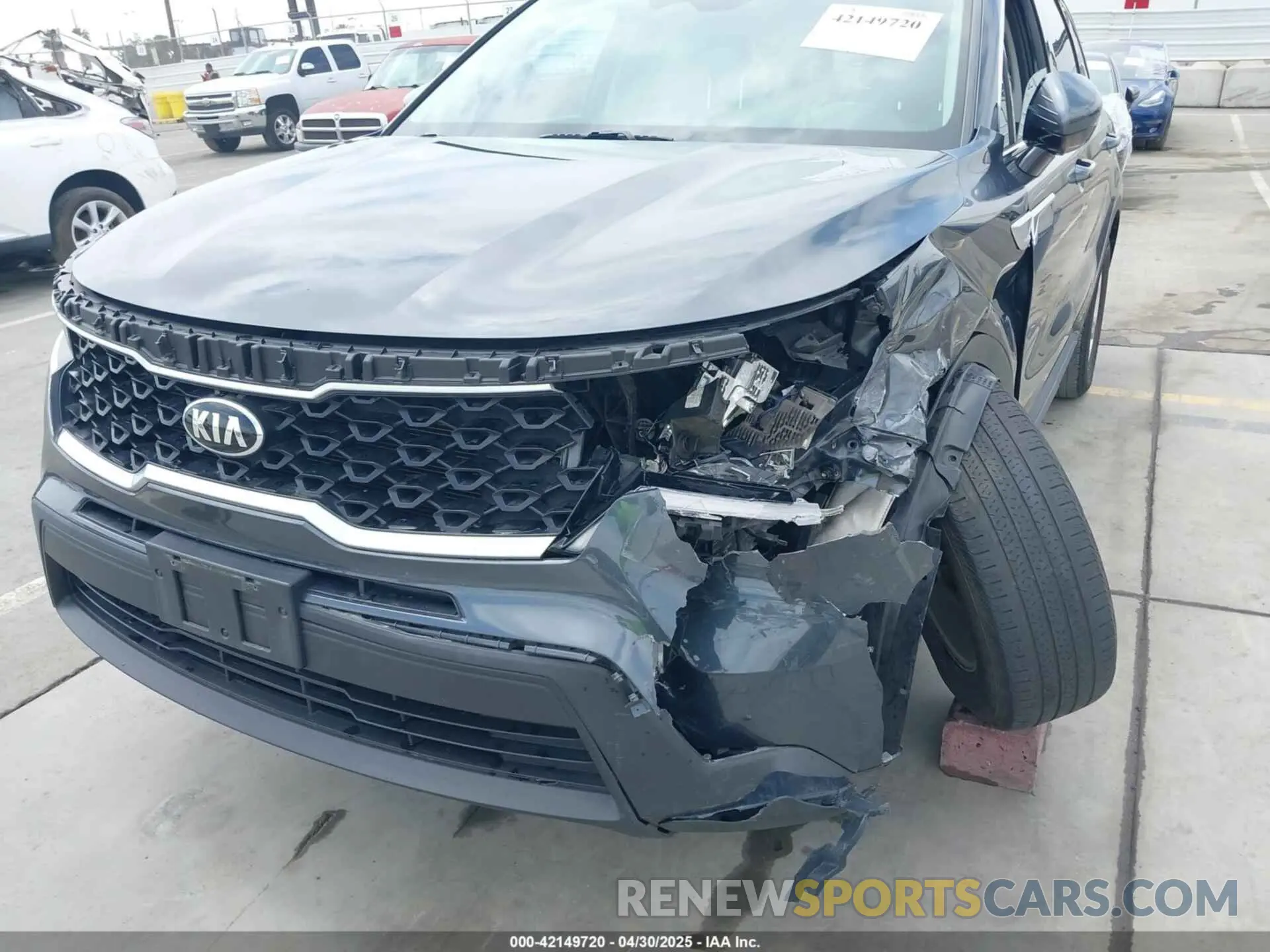 6 Фотография поврежденного автомобиля 5XYRG4LC7MG041273 KIA SORENTO 2021