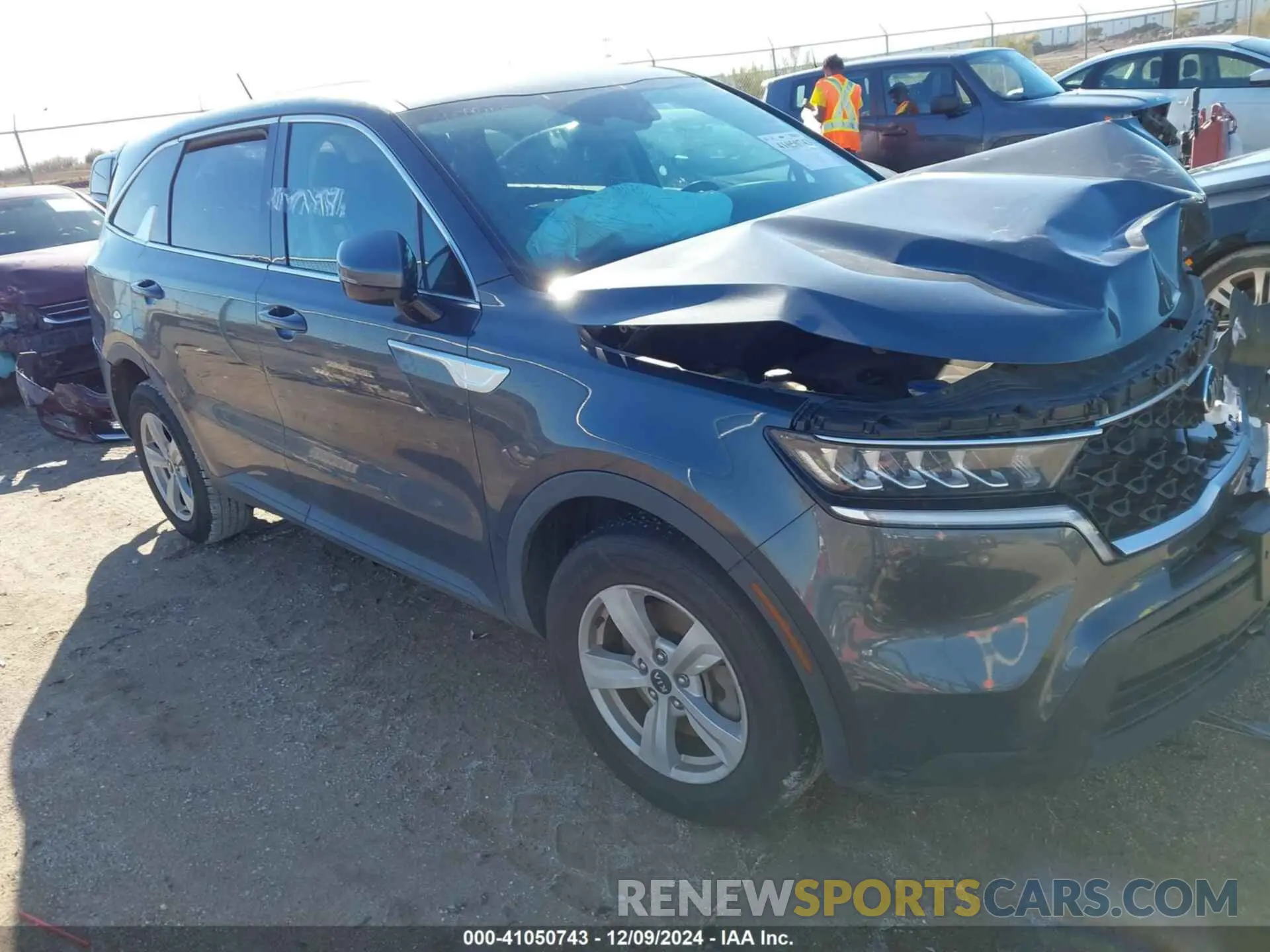 1 Фотография поврежденного автомобиля 5XYRG4LC7MG043704 KIA SORENTO 2021