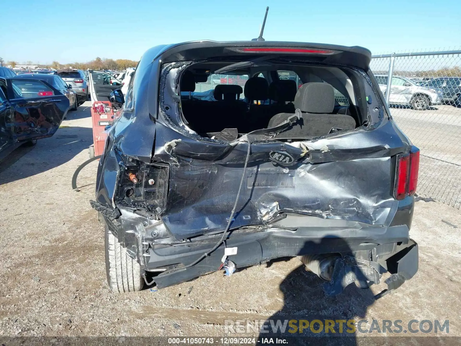 6 Фотография поврежденного автомобиля 5XYRG4LC7MG043704 KIA SORENTO 2021