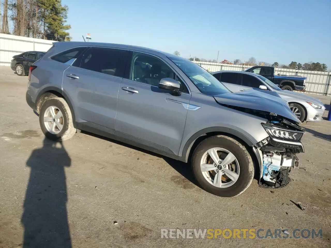 4 Фотография поврежденного автомобиля 5XYRG4LC9MG057426 KIA SORENTO 2021