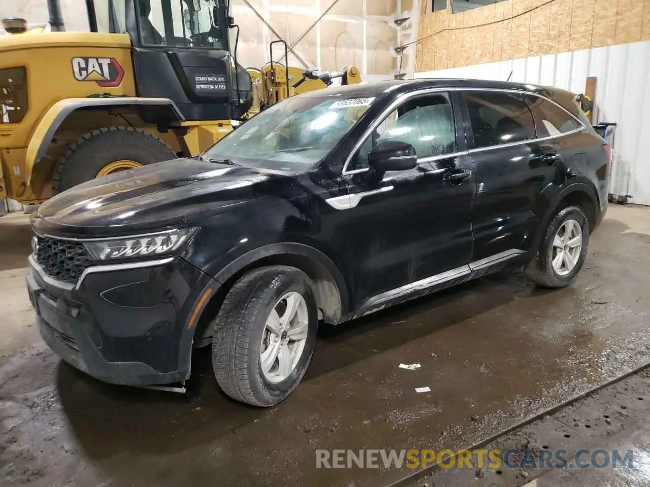 1 Photograph of a damaged car 5XYRGDLC2MG052374 KIA SORENTO 2021