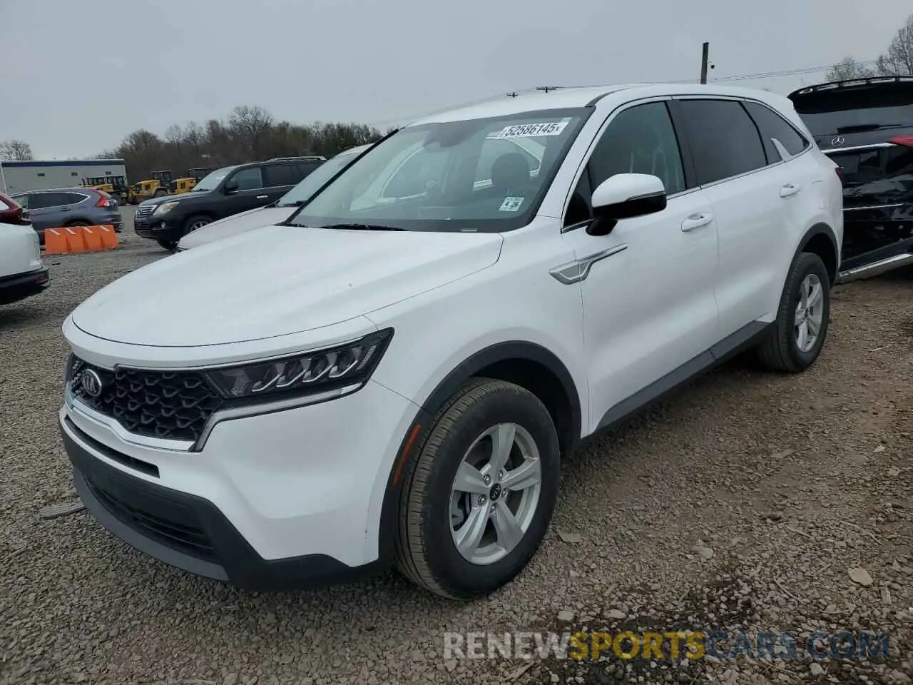 1 Photograph of a damaged car 5XYRGDLC4MG023118 KIA SORENTO 2021