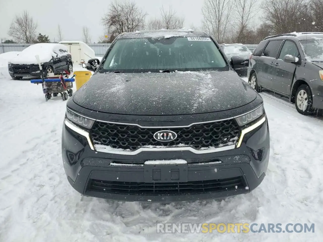 5 Photograph of a damaged car 5XYRGDLC5MG052952 KIA SORENTO 2021