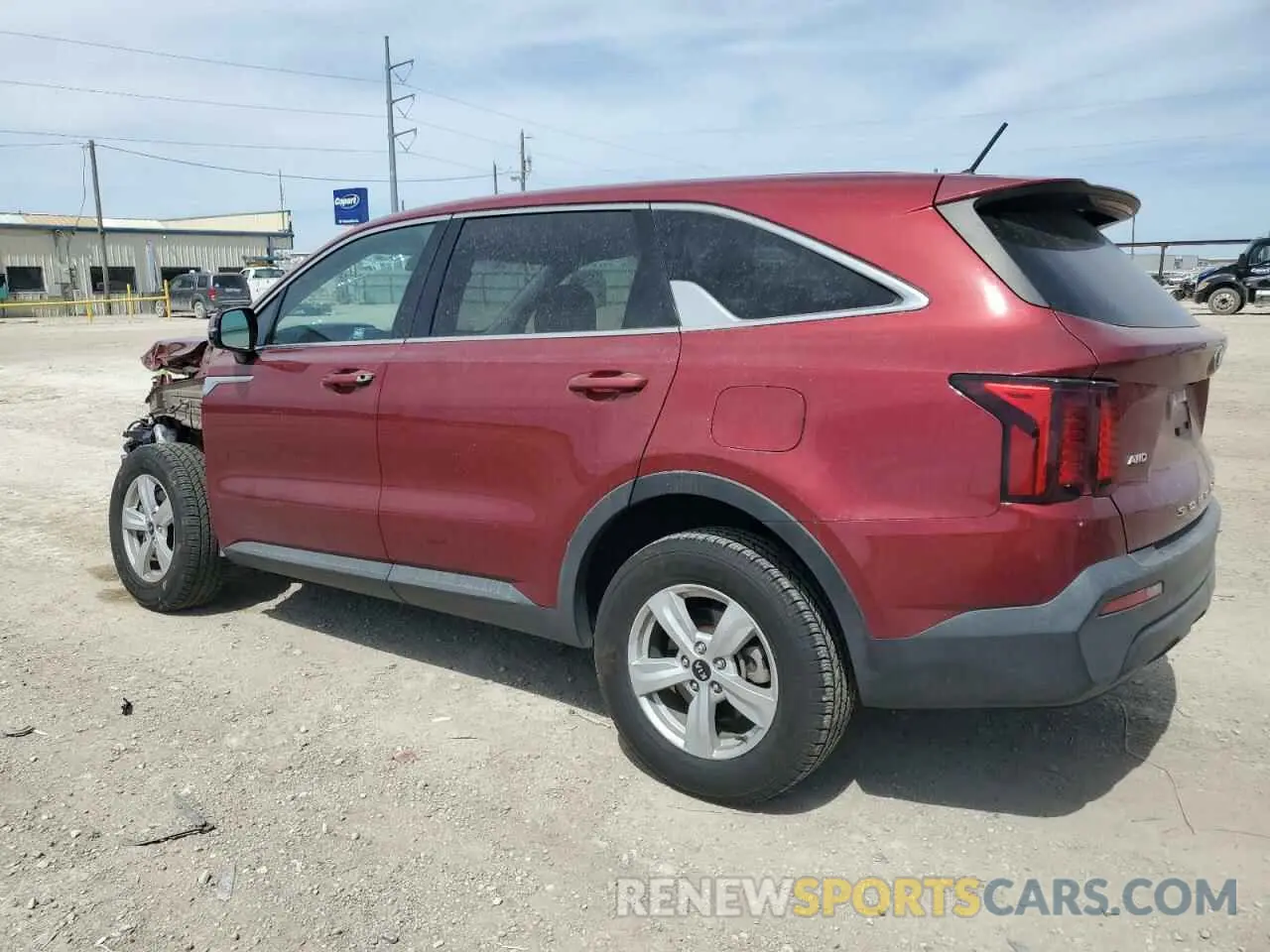 2 Photograph of a damaged car 5XYRGDLC6MG045413 KIA SORENTO 2021
