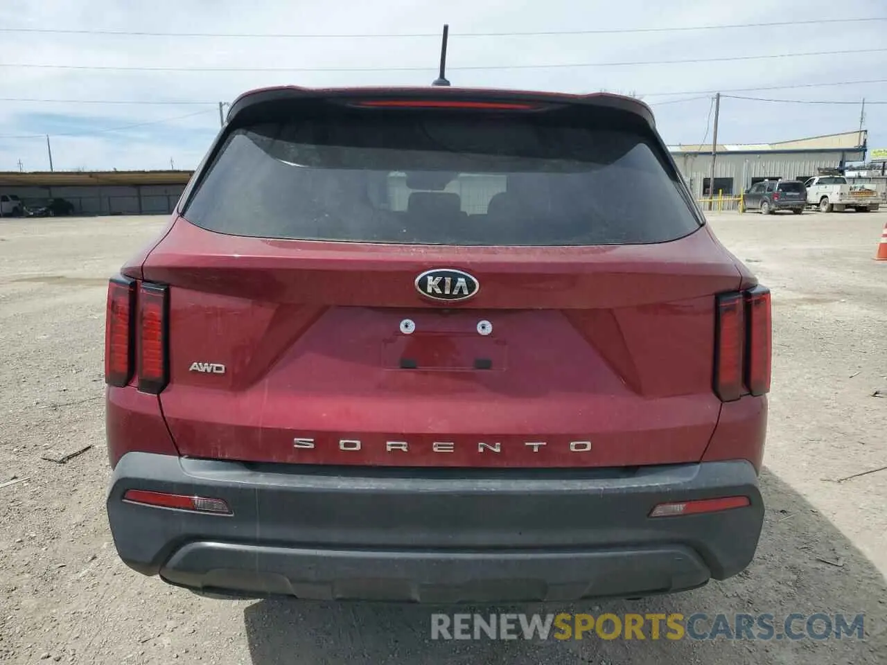 6 Photograph of a damaged car 5XYRGDLC6MG045413 KIA SORENTO 2021