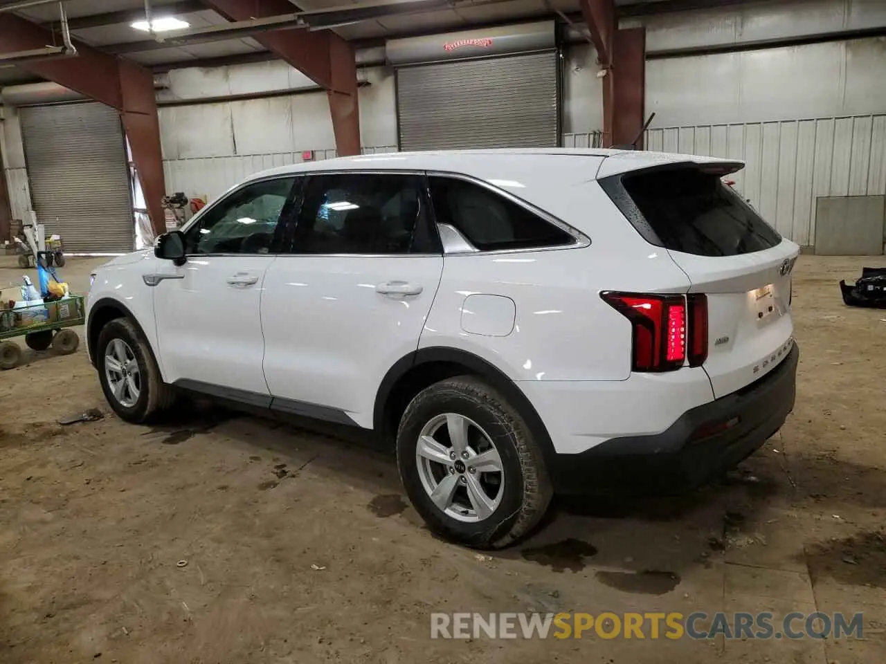 2 Photograph of a damaged car 5XYRGDLC7MG002909 KIA SORENTO 2021