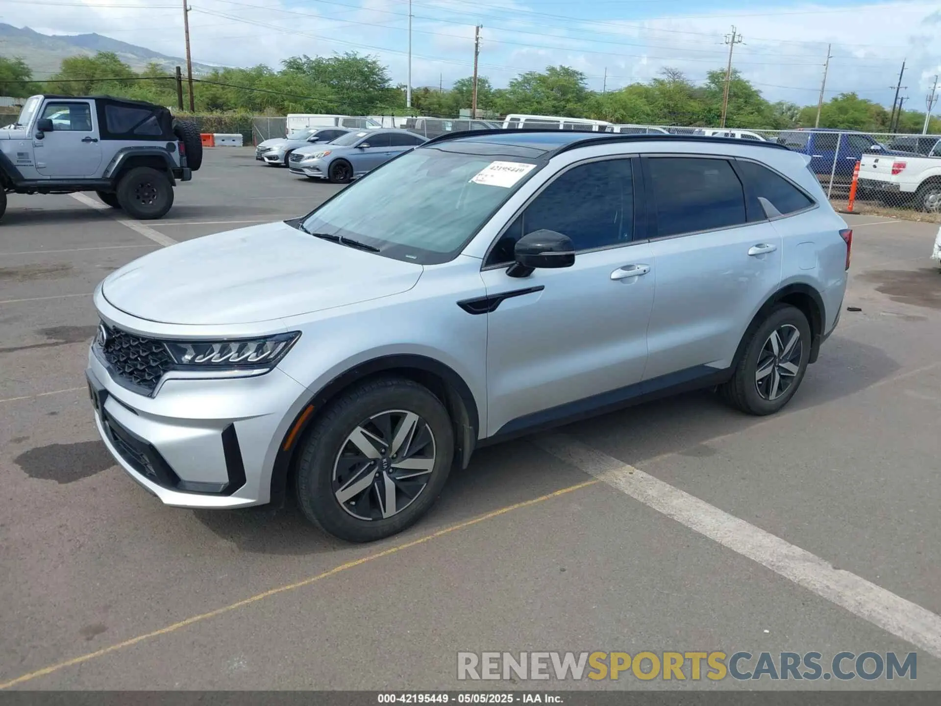 2 Photograph of a damaged car 5XYRH4LF2MG037168 KIA SORENTO 2021
