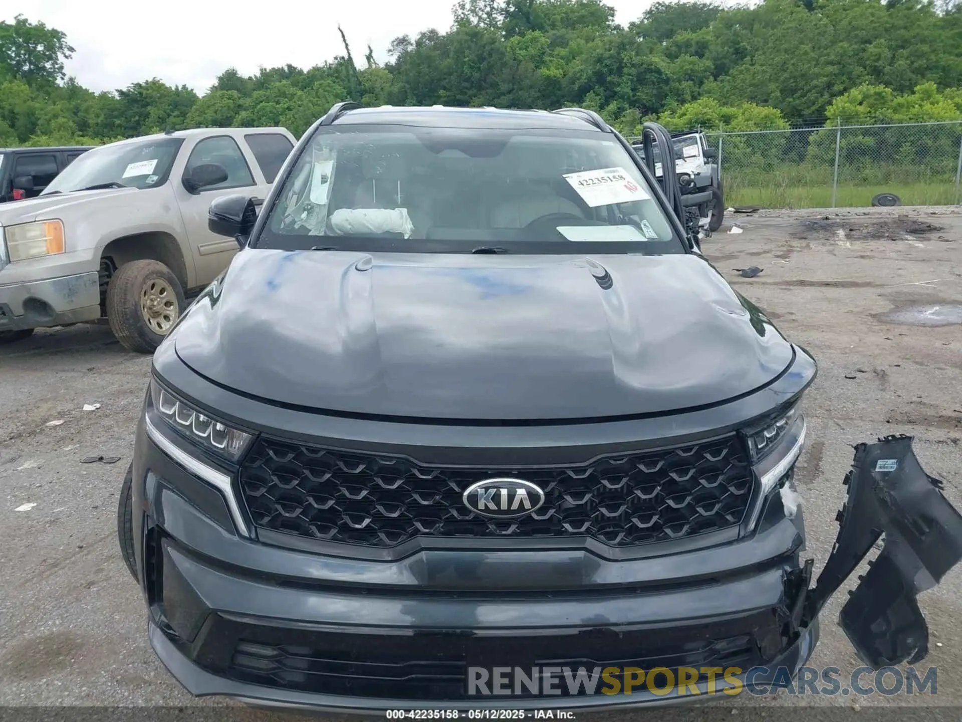 11 Фотография поврежденного автомобиля 5XYRH4LF4MG032974 KIA SORENTO 2021