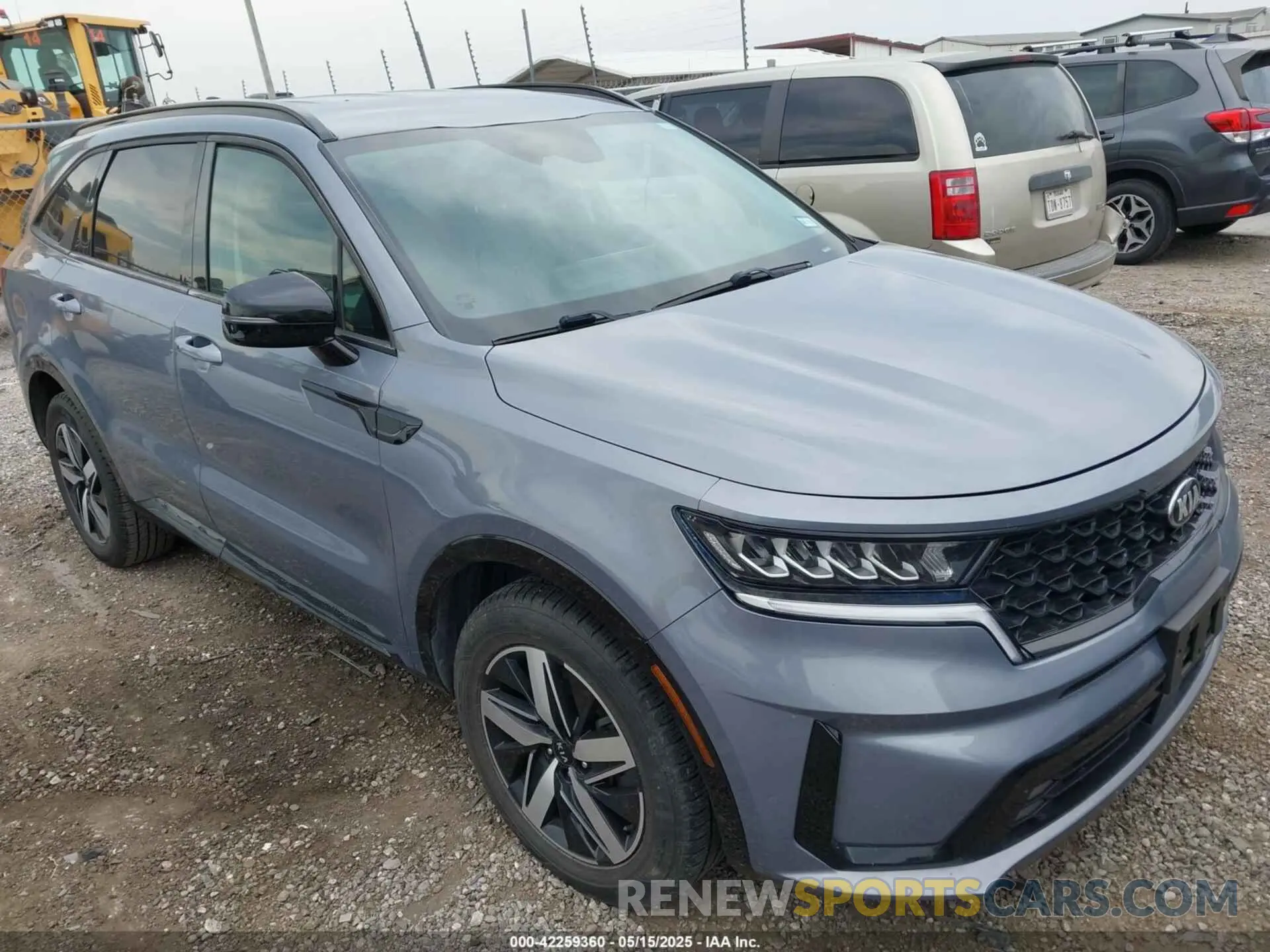 1 Фотография поврежденного автомобиля 5XYRH4LF6MG031504 KIA SORENTO 2021