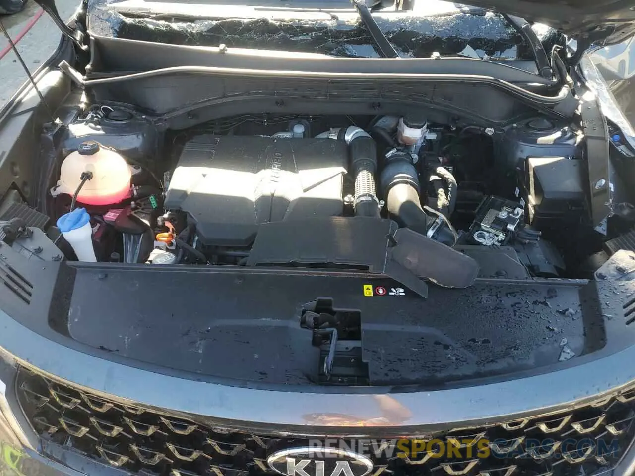 11 Photograph of a damaged car 5XYRH4LF8MG032850 KIA SORENTO 2021