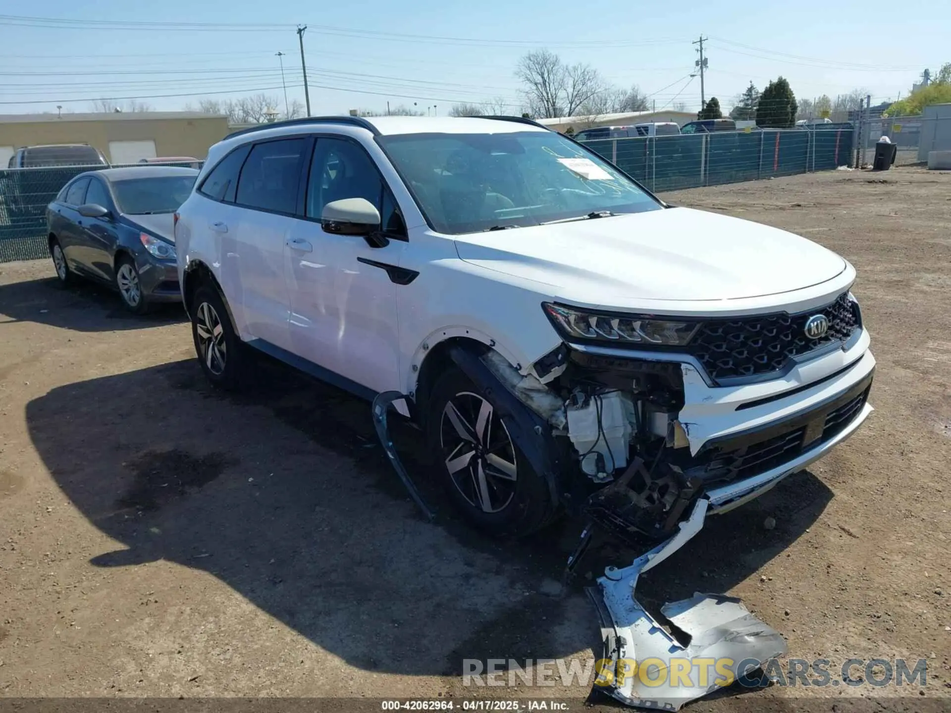1 Фотография поврежденного автомобиля 5XYRHDLF7MG059909 KIA SORENTO 2021