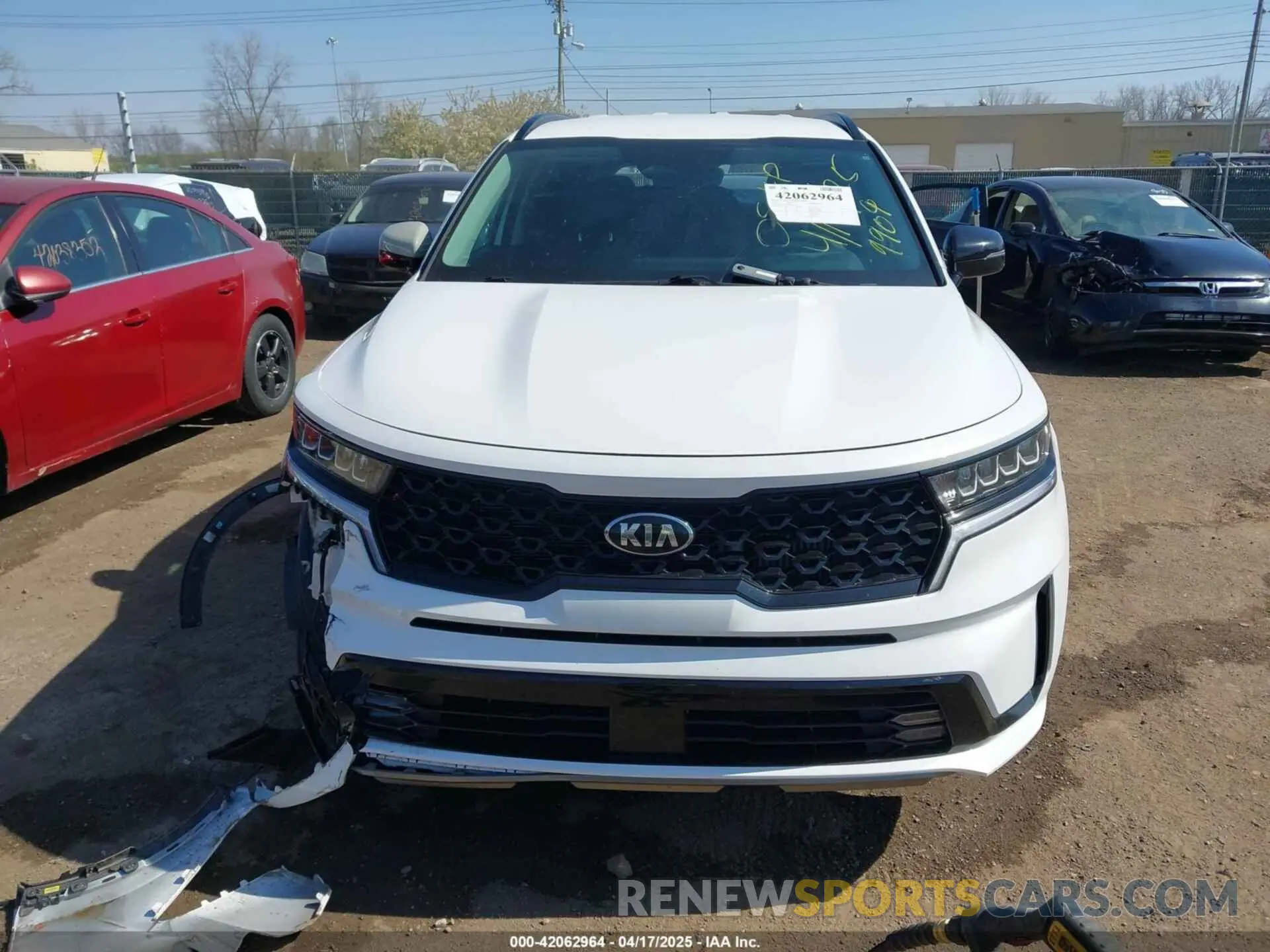 12 Фотография поврежденного автомобиля 5XYRHDLF7MG059909 KIA SORENTO 2021
