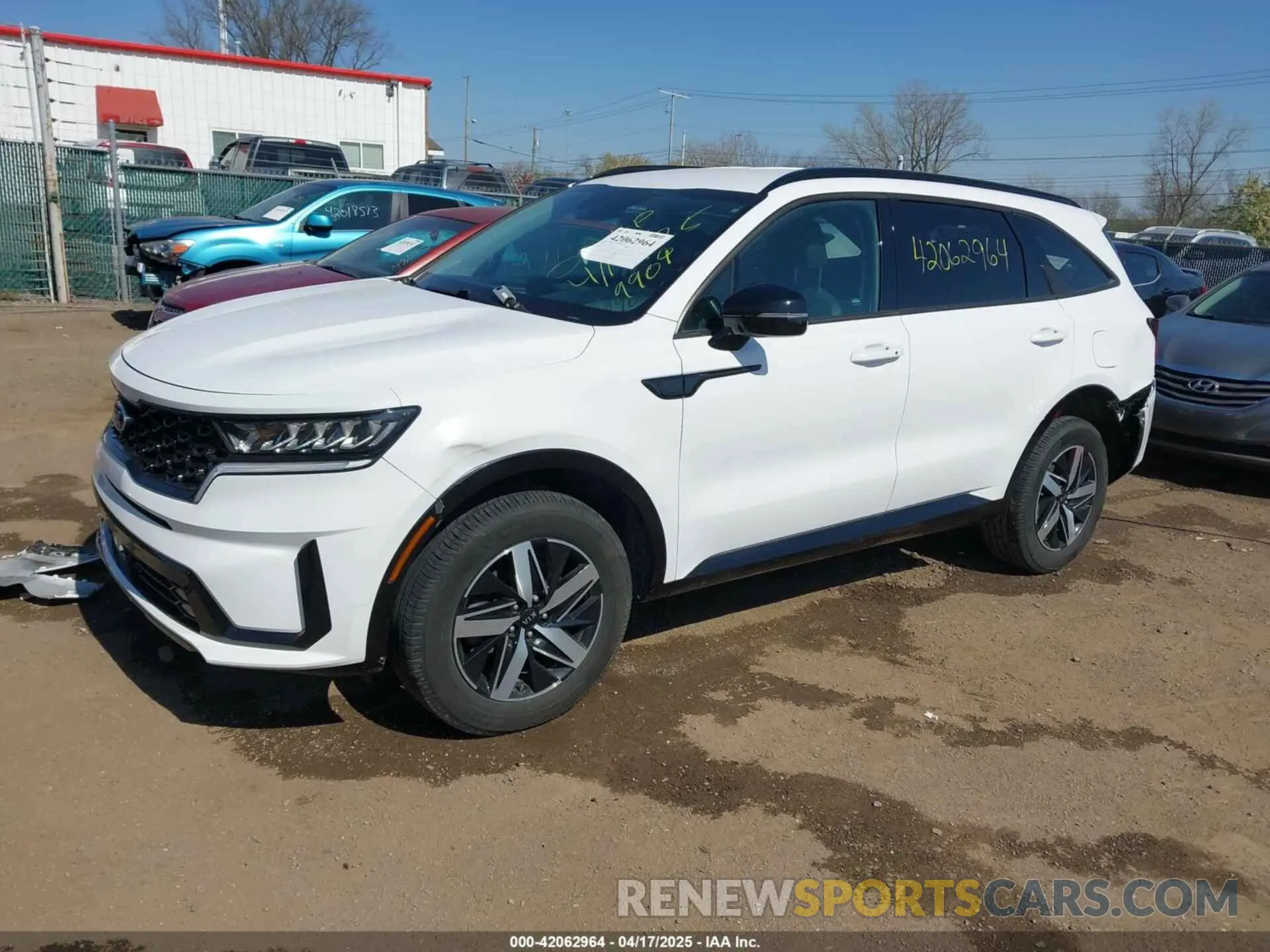2 Фотография поврежденного автомобиля 5XYRHDLF7MG059909 KIA SORENTO 2021