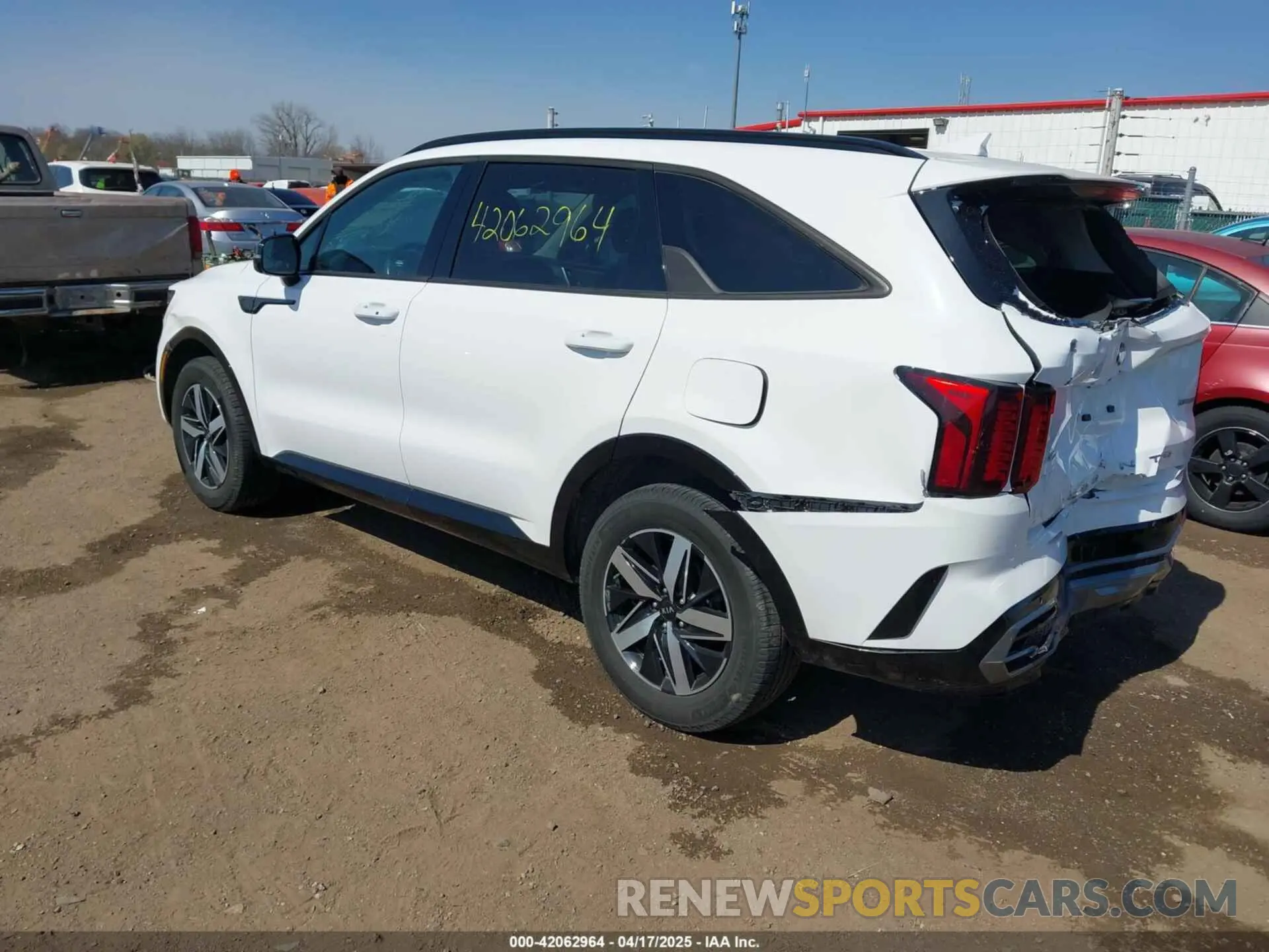 3 Фотография поврежденного автомобиля 5XYRHDLF7MG059909 KIA SORENTO 2021