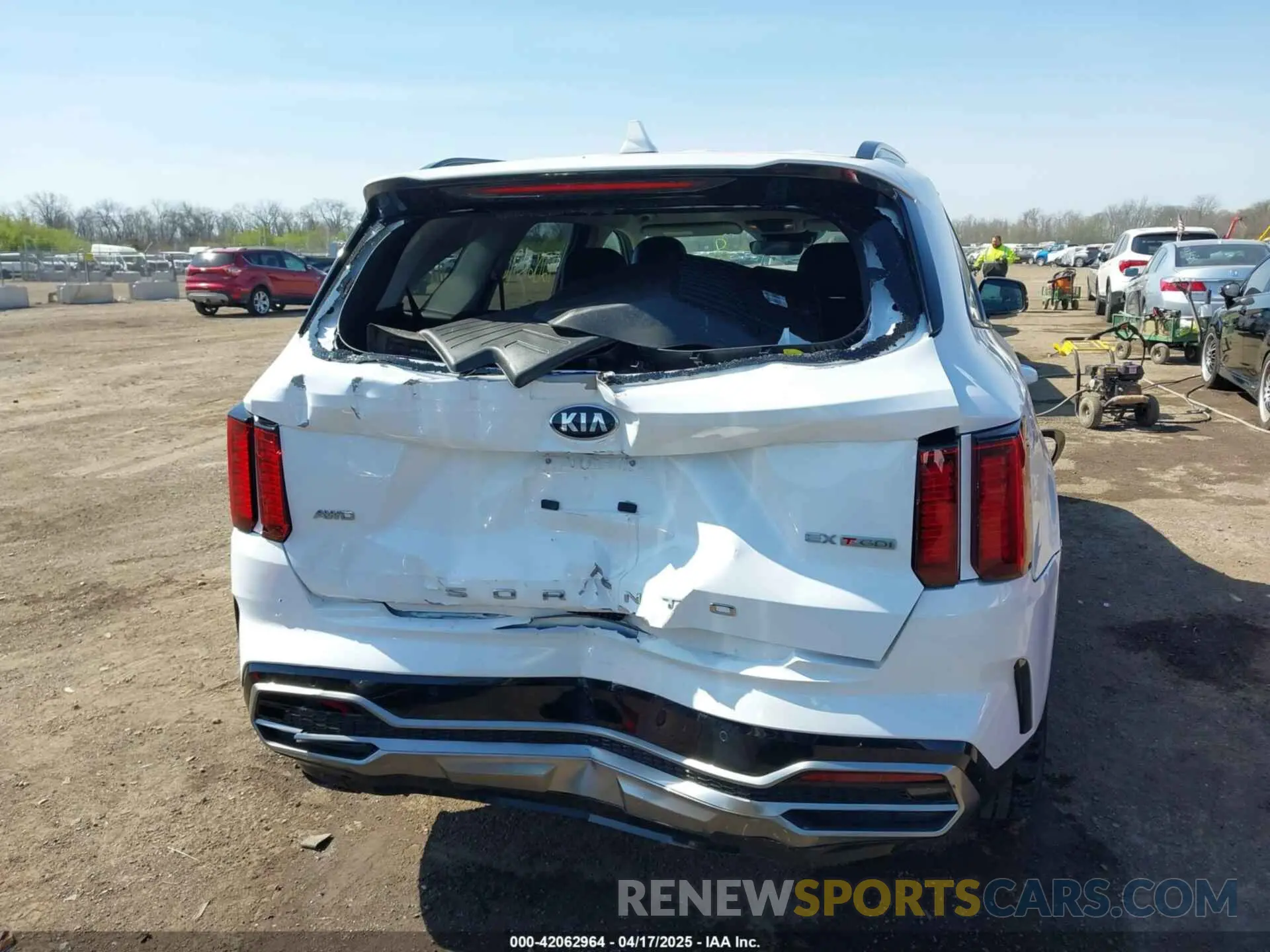 6 Фотография поврежденного автомобиля 5XYRHDLF7MG059909 KIA SORENTO 2021