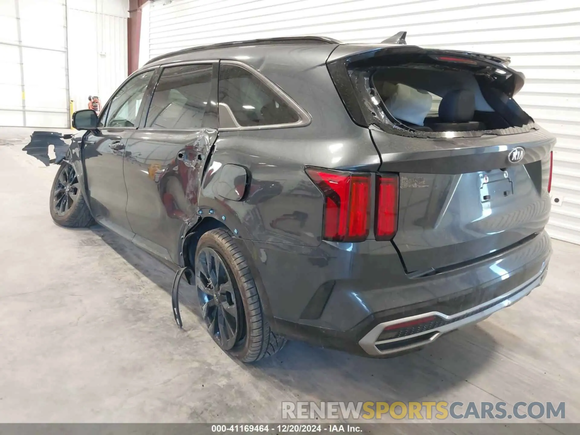 3 Photograph of a damaged car 5XYRK4LF1MG012179 KIA SORENTO 2021