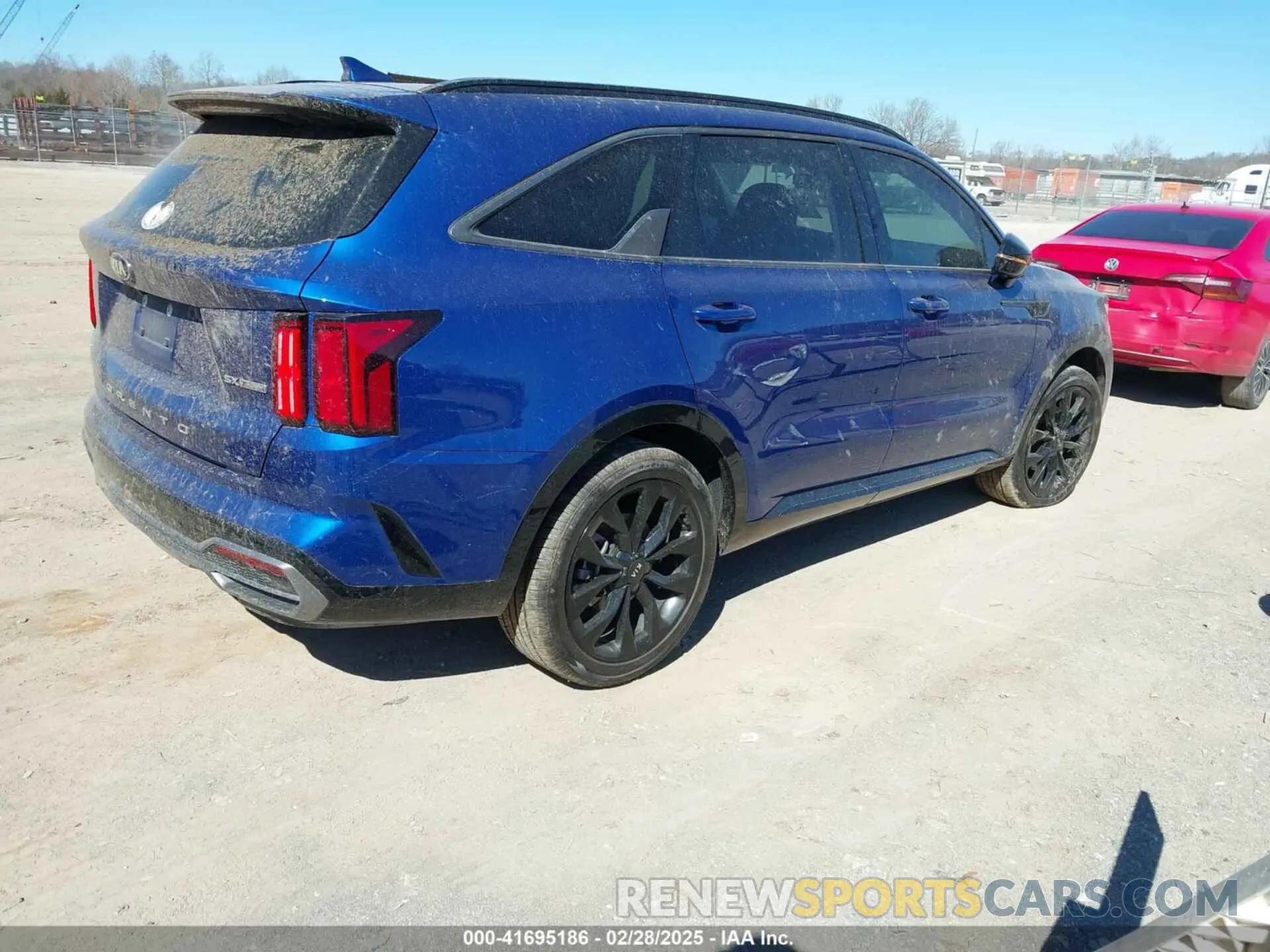 4 Фотография поврежденного автомобиля 5XYRK4LF1MG030570 KIA SORENTO 2021