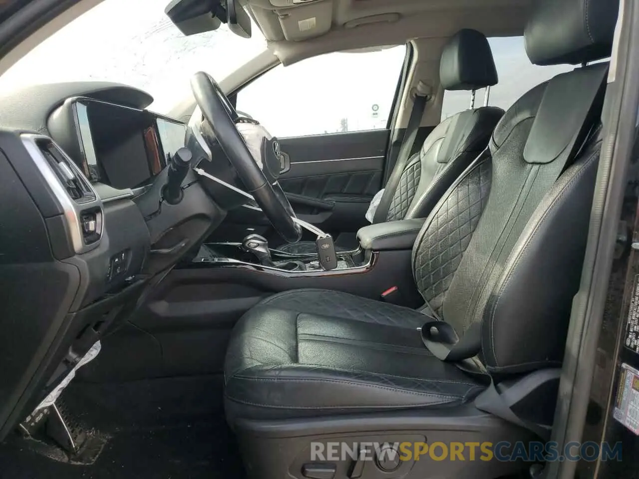 7 Photograph of a damaged car 5XYRK4LF2MG026897 KIA SORENTO 2021