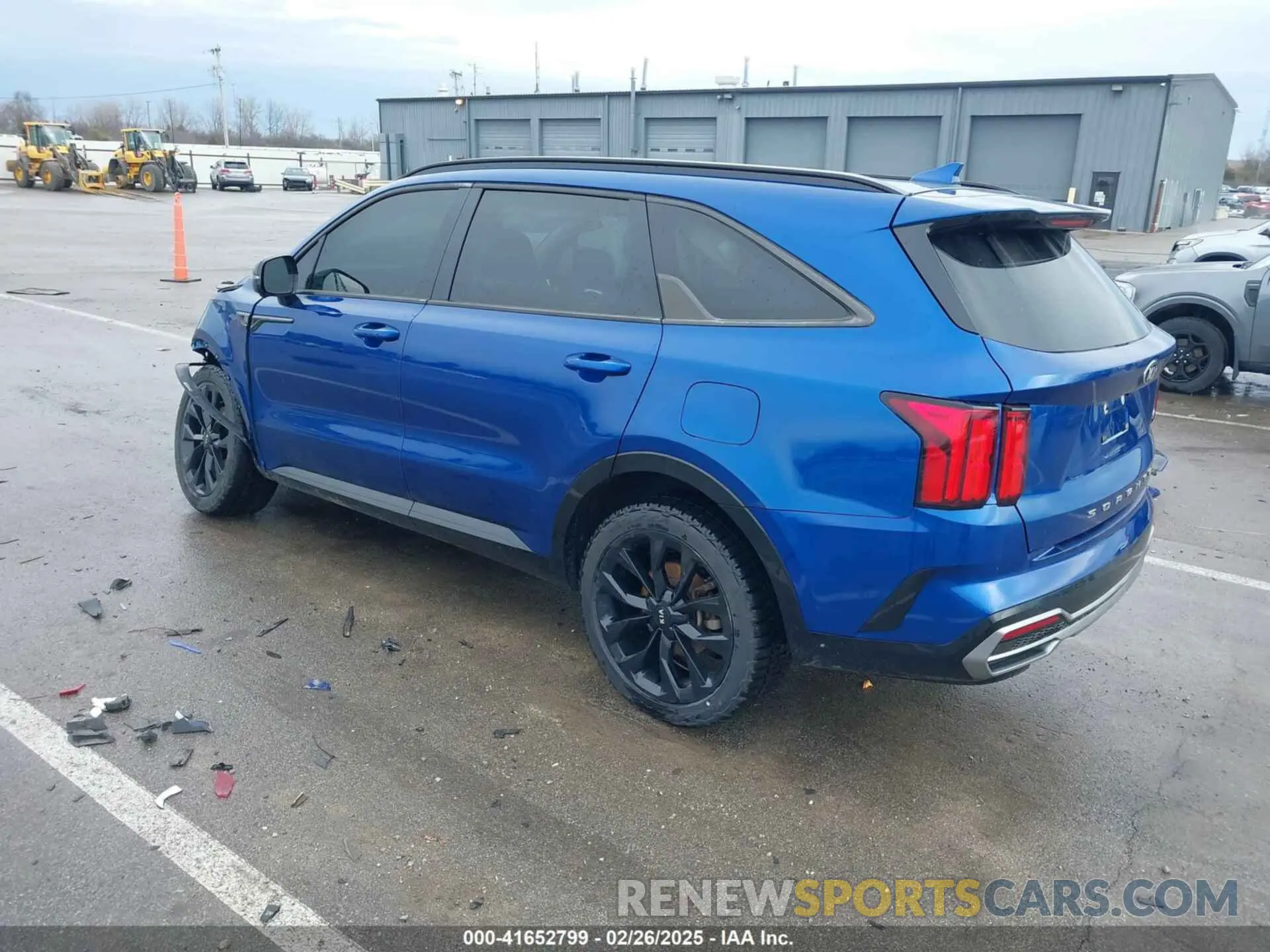 3 Фотография поврежденного автомобиля 5XYRK4LF3MG059617 KIA SORENTO 2021