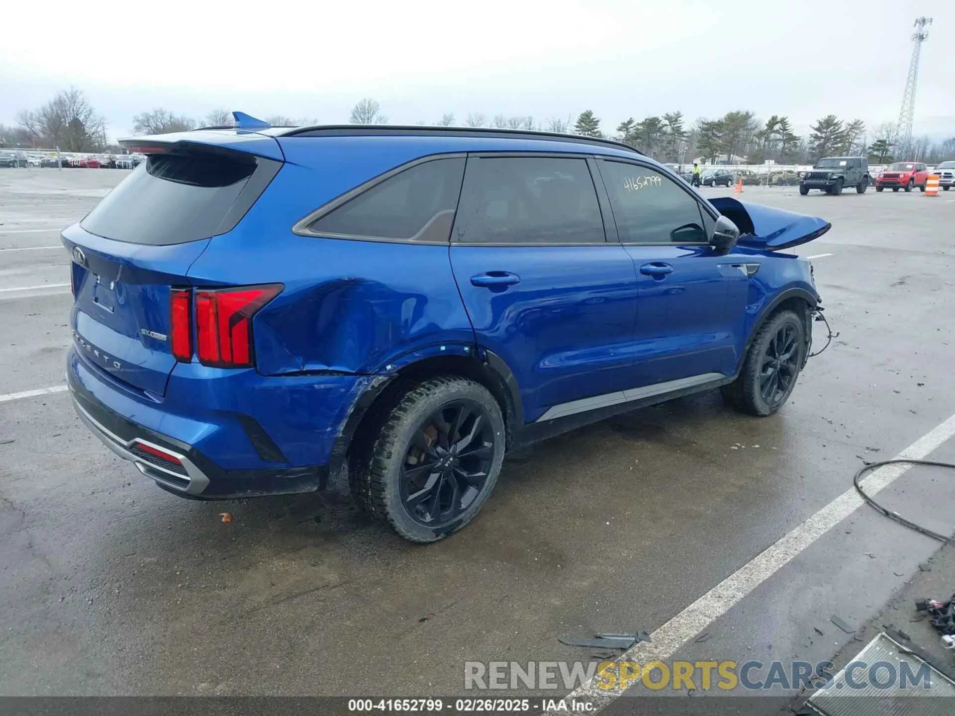 4 Фотография поврежденного автомобиля 5XYRK4LF3MG059617 KIA SORENTO 2021